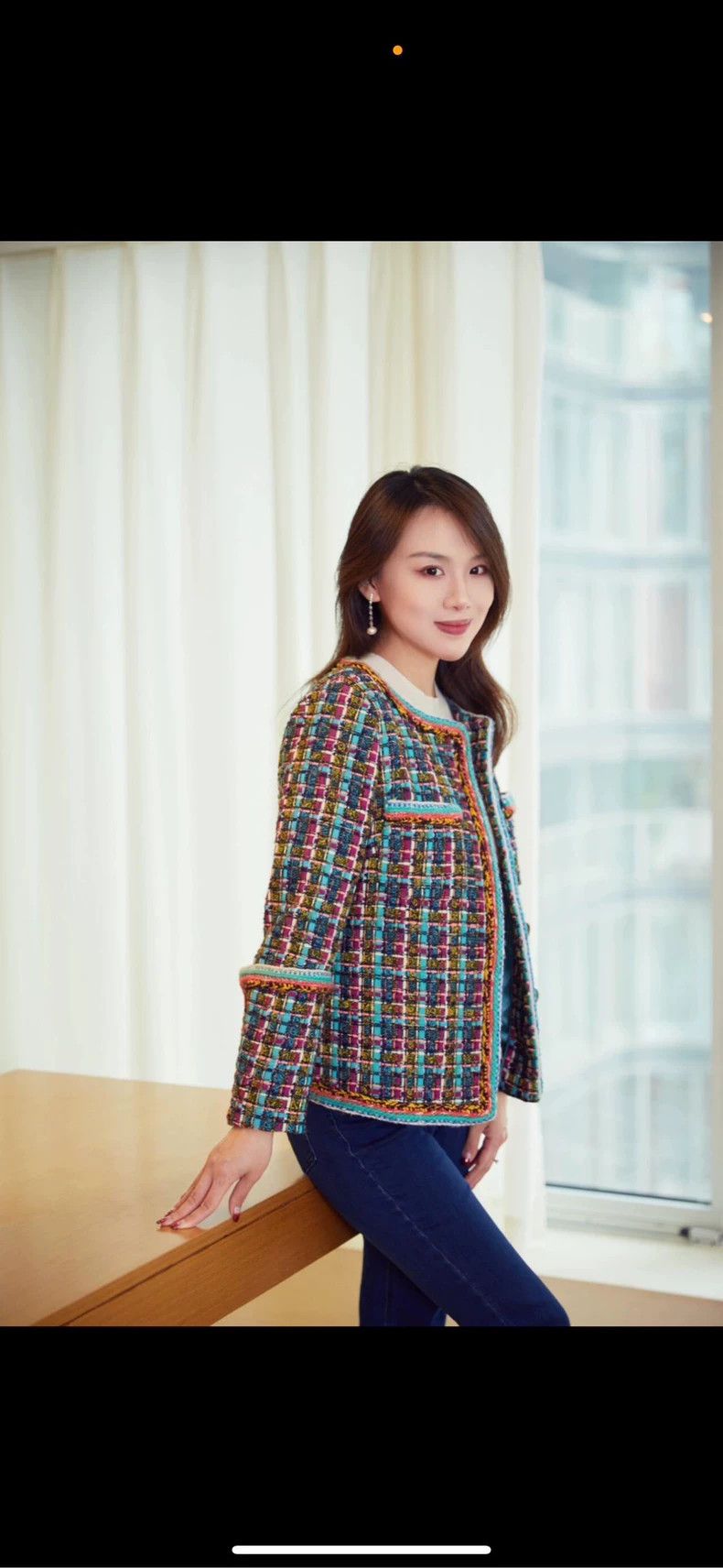 Chanel Chanel Data Center Series Best Colored Tweed Jacket 2504-Ne Size M / US 6-8 / IT 42-44 - 6 Thumbnail