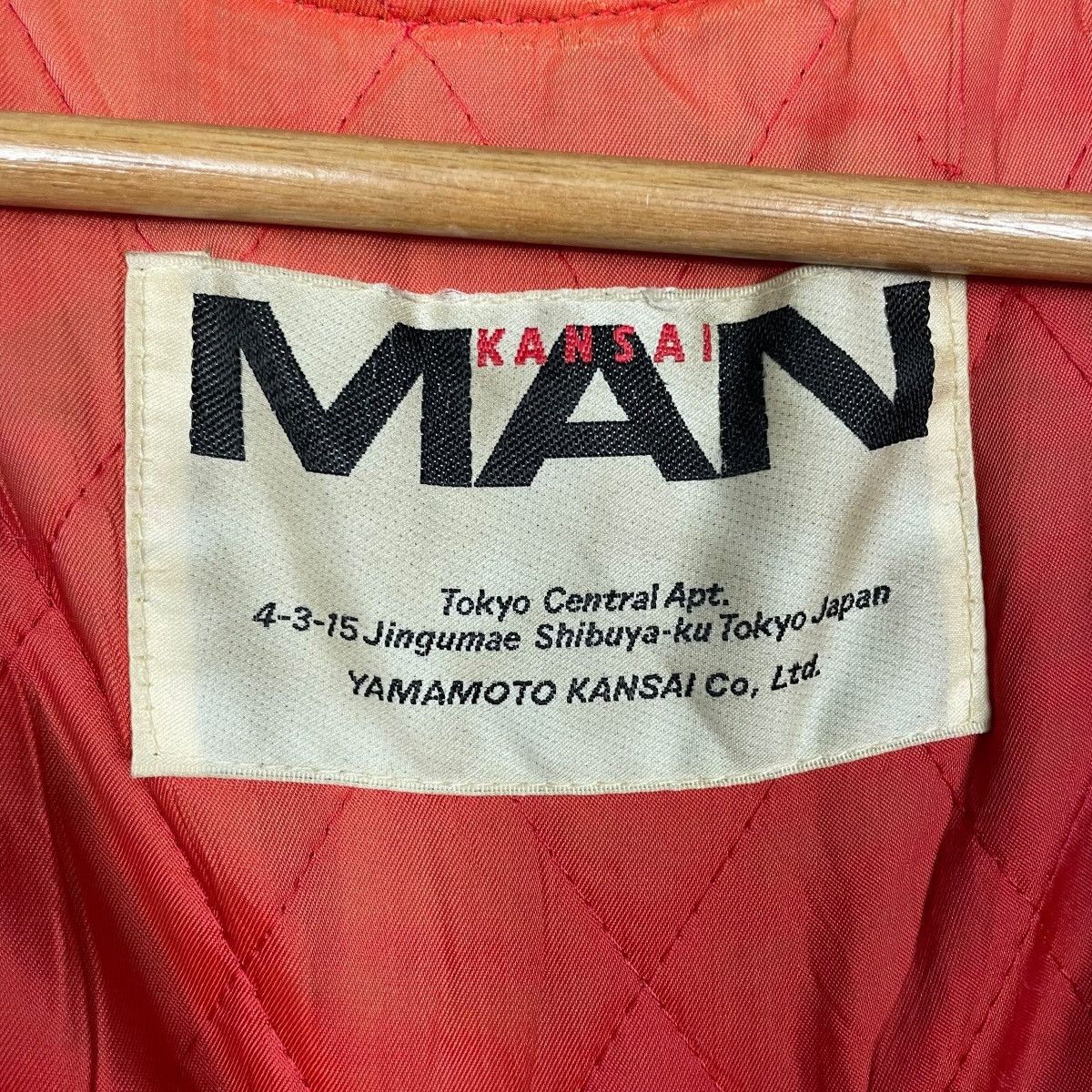 Kansai Yamamoto Vintage Kansai Yamamoto Varsity Leather Jacket Size US L / EU 52-54 / 3 - 15 Thumbnail