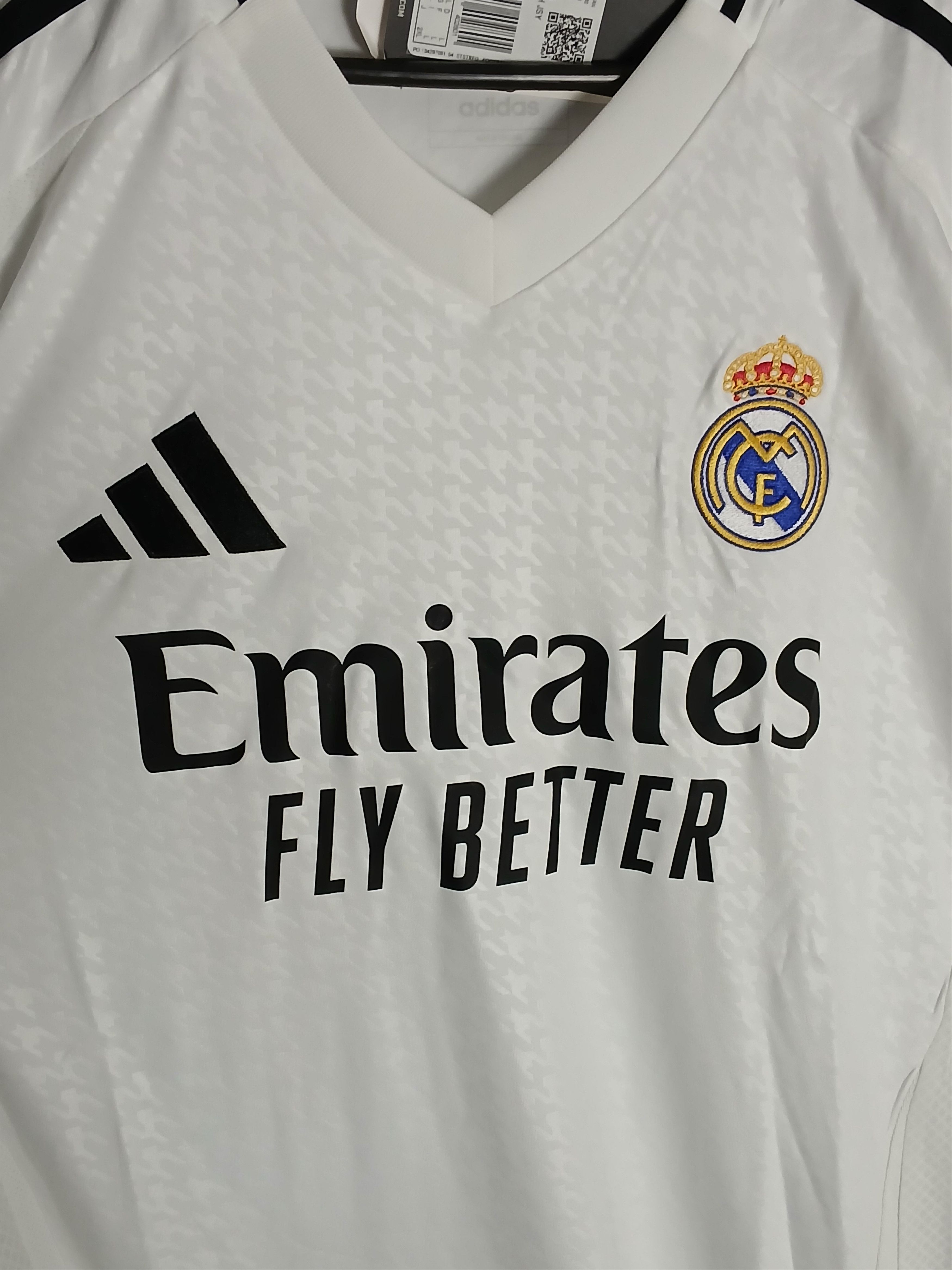 Adidas New Real Madrid 24/25 Home Football Jersey T-Shirt Size US L / EU 52-54 / 3 - 3 Thumbnail