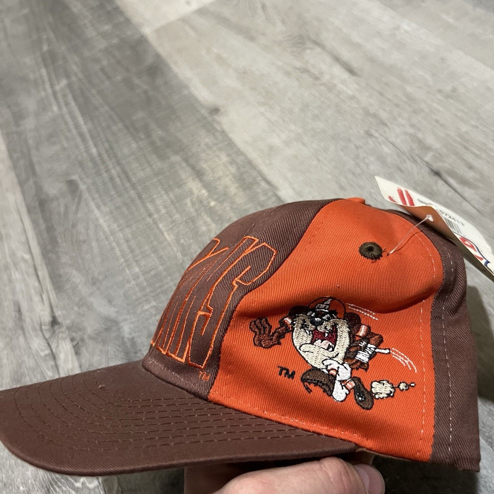 Drew Pearson VTG Cleveland Browns Drew Pearson TAZ SnapBack Hat Cap NWT Size ONE SIZE - 3 Thumbnail