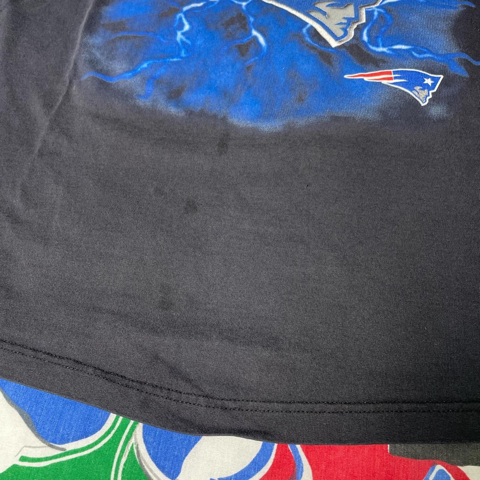 NFL × Vintage Vintage 1990s NFL New England Patriots Super Bowl Tee Size US XL / EU 56 / 4 - 4 Thumbnail