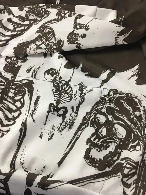 Japanese Brand × Vintage Designer Streetwear Skeleton Graphic Hoodie Punk Gothic Size US L / EU 52-54 / 3 - 4 Thumbnail