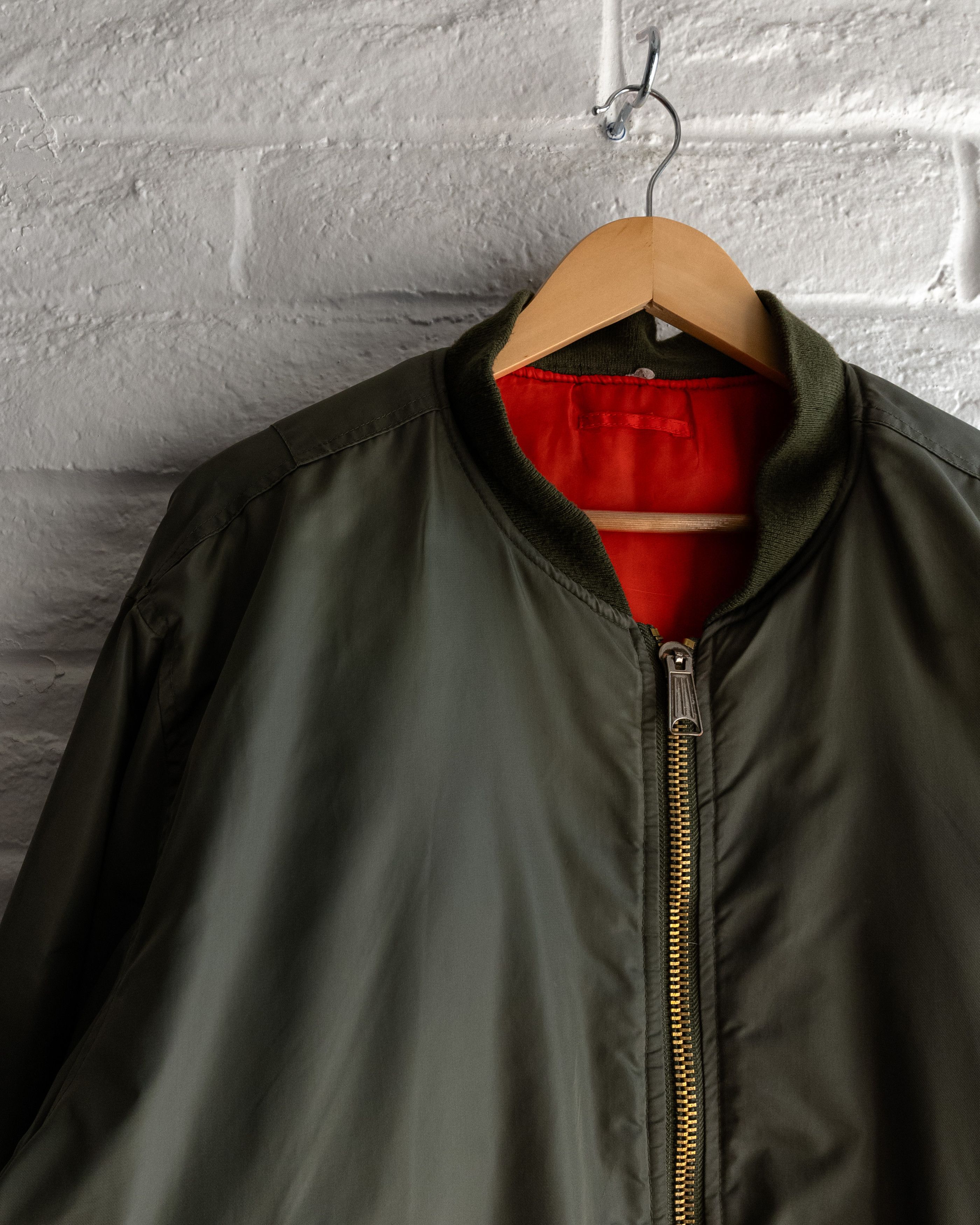 Vintage Vintage Rothco MA-1 Bomber Jacket Olive Green Men's XL Size US XL / EU 56 / 4 - 9 Thumbnail