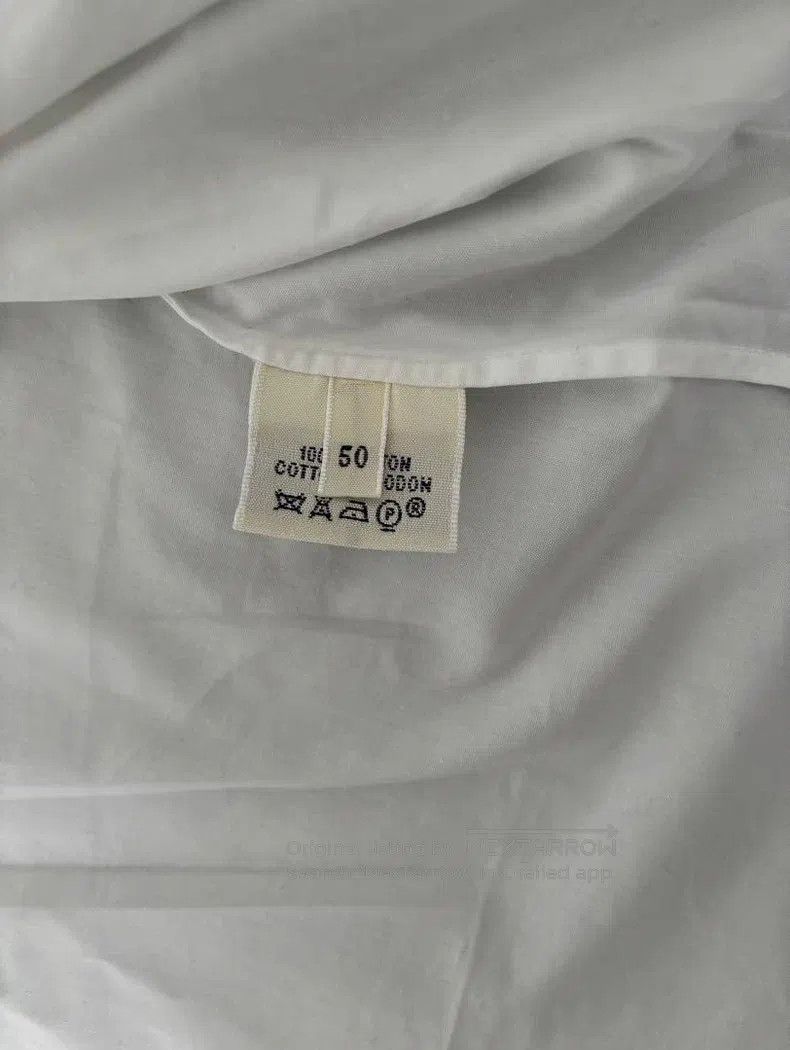 Hermes Hermes White Shirt with Large Sleeves Size US M / EU 48-50 / 2 - 4 Thumbnail