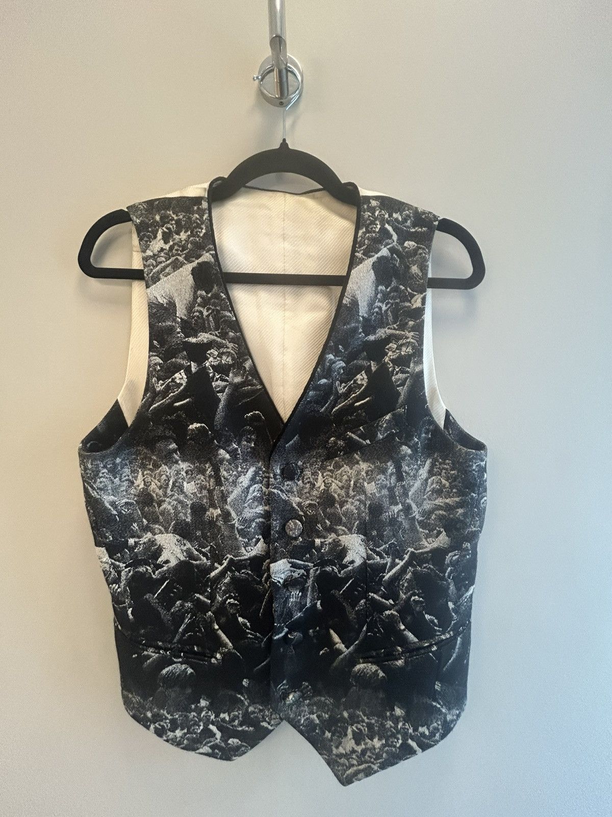 Number (N)ine Opium Number (N)ine x Charles Peterson Mosh Pit Punk Vest Size US L / EU 52-54 / 3 - 1 Thumbnail