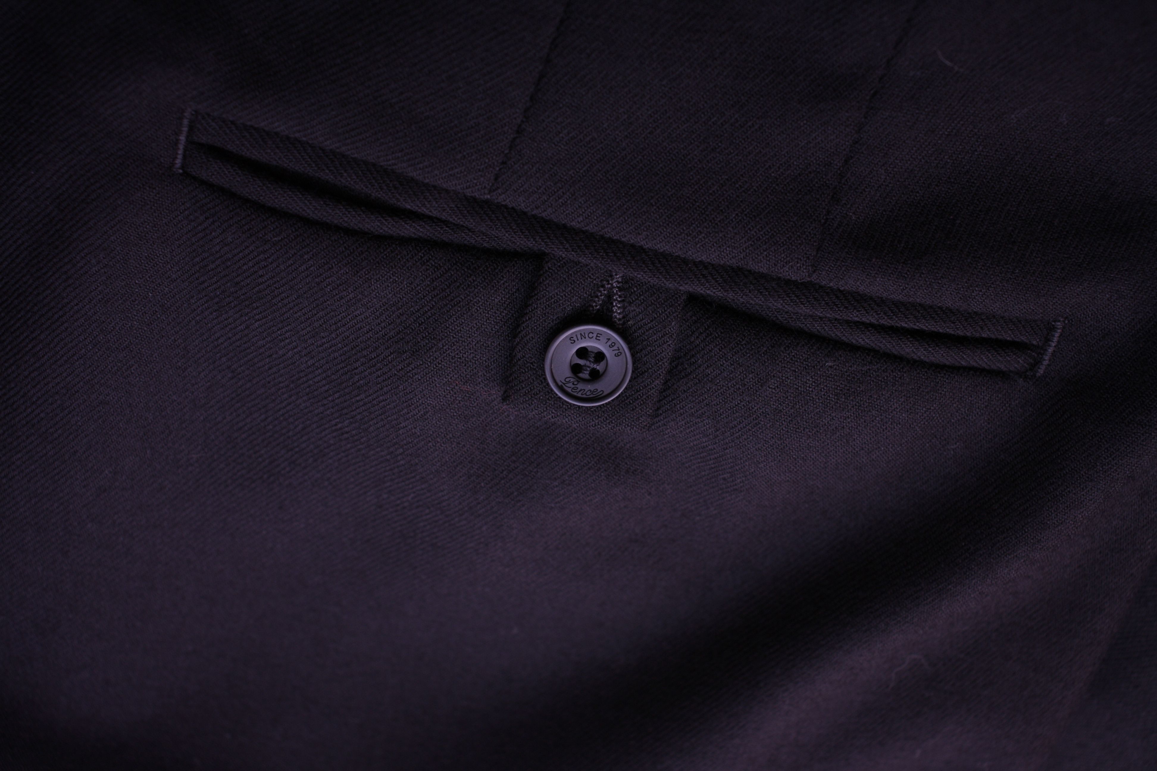 Other Revived Pence Pants Black Wool Trousers Mens size 54 Size US 38 / EU 54 - 9 Thumbnail