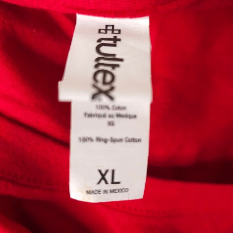Tultex Thailand T Shirt Womens Size Medium Red Travel Tropical Elephant Souvenir Size M / US 6-8 / IT 42-44 - 7 Thumbnail