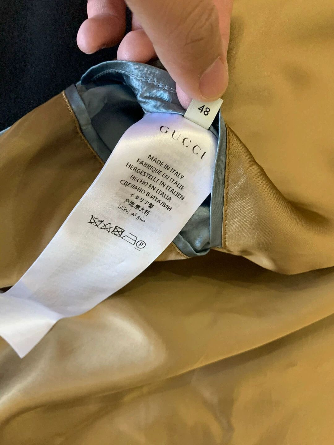 Gucci Gucci Jacket 48 Wool Bee Embroidery Silk Lining Size US M / EU 48-50 / 2 - 8 Thumbnail
