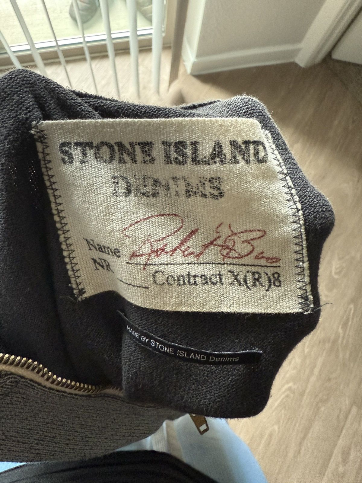 Stone Island Stone Island Striped Knit Zip Size US XL / EU 56 / 4 - 2 Thumbnail
