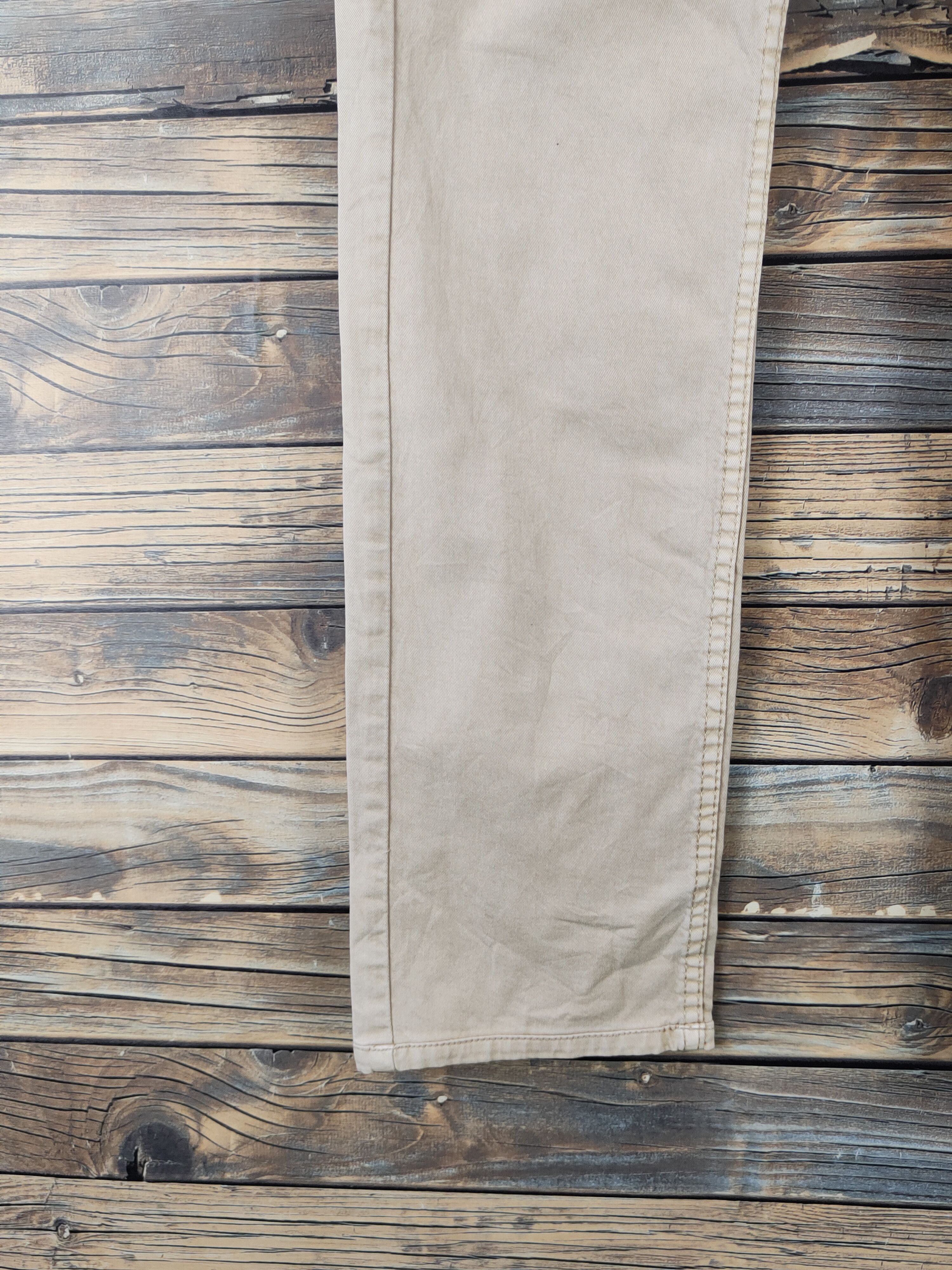 Japanese Brand DL Uniqlo Beige Multipocket Tactical Cargo Pants #255 Size 28" / US 6 / IT 42 - 4 Thumbnail
