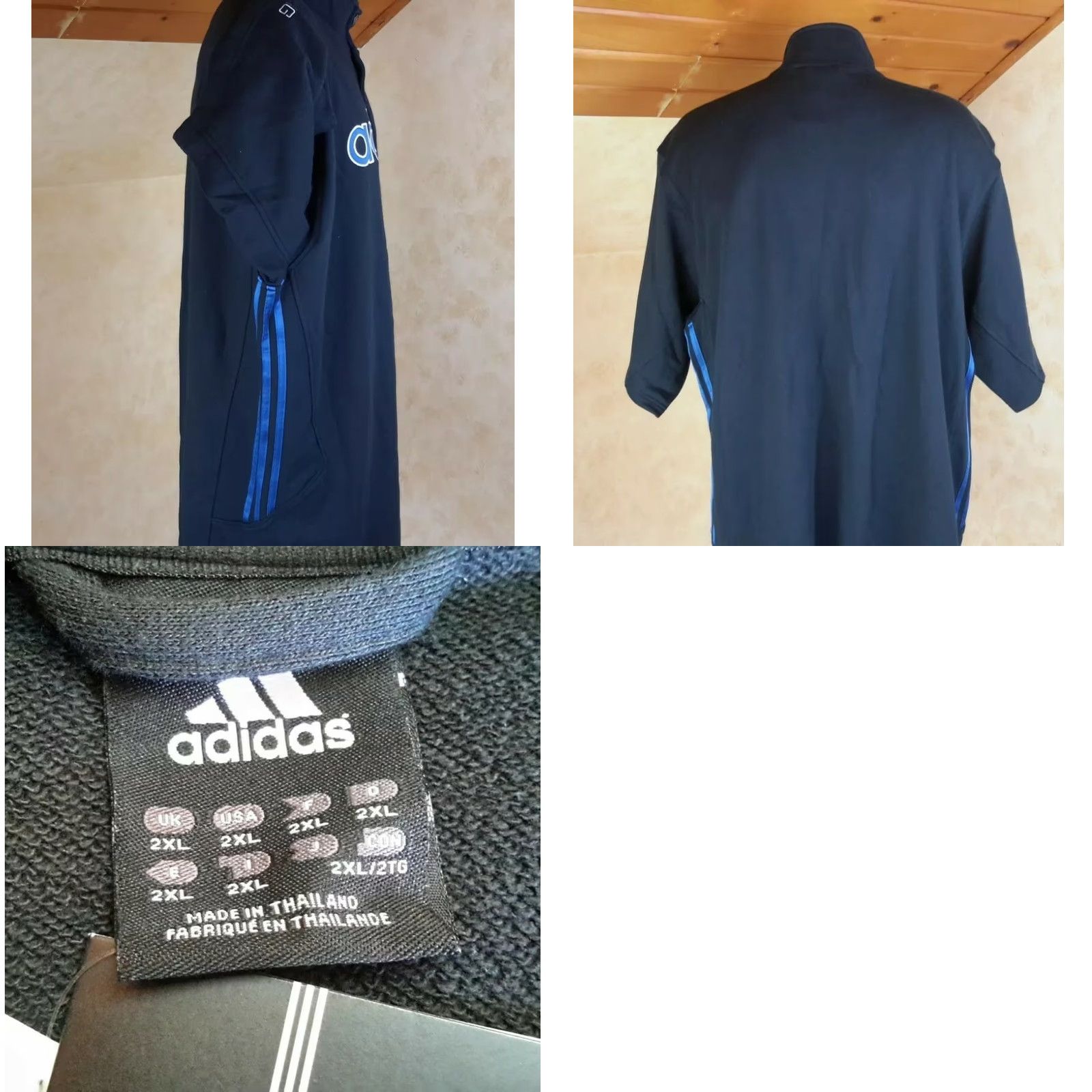 Adidas Adidas Kevin Garnett Captain Short Sleeve Shirt 2XL Mens Black Activewear Short Sleeve Breathable Lightweight NWT Size US XXL / EU 58 / 5 - 8 Thumbnail