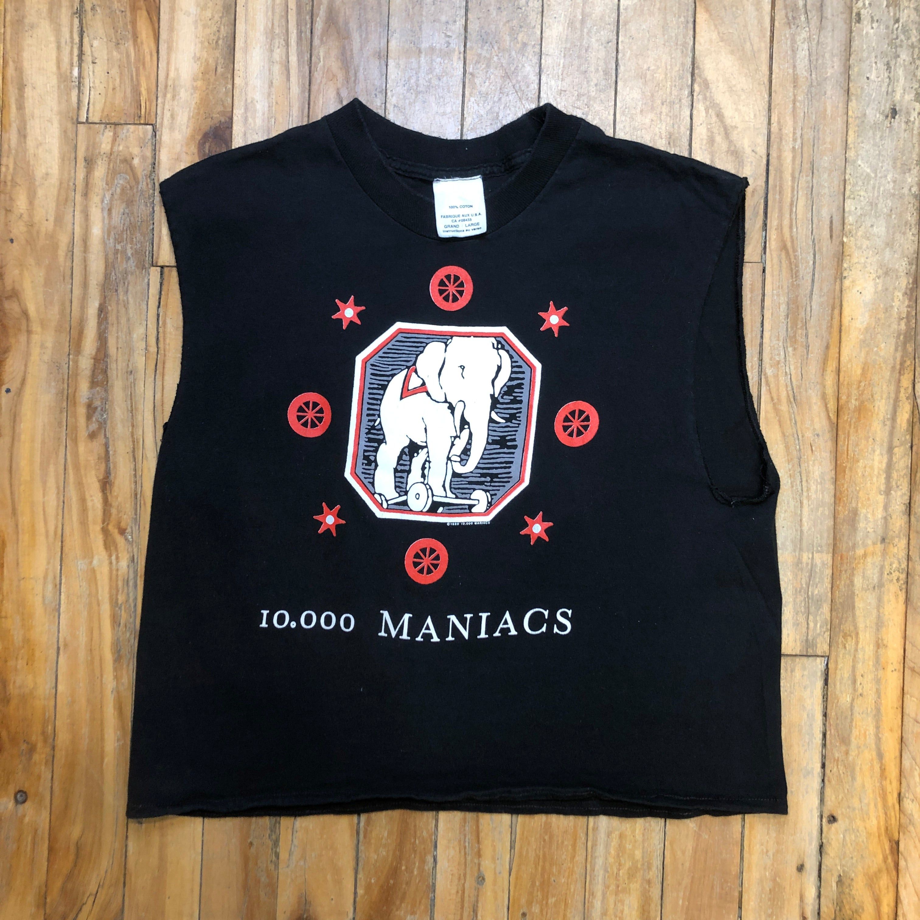 Other 1989 10,000 Maniacs "Blind Man's Zoo" Tour Vintage Made In U.S.A. Single-Stitch Graphic Tank Tee Size L Size US L / EU 52-54 / 3 - 3 Thumbnail
