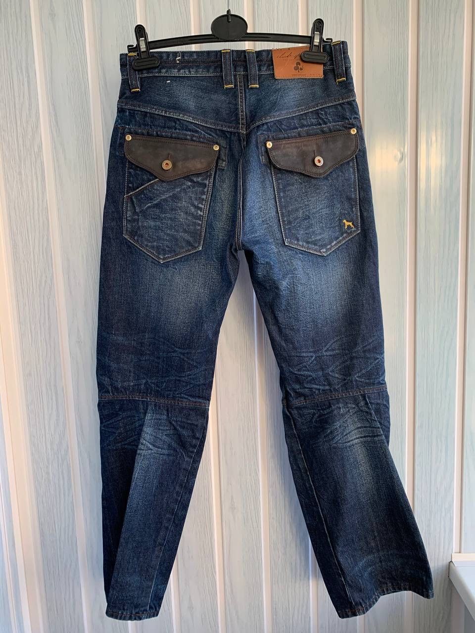 Japanese Brand × Vintage One True Saxon Cotton Pockets Tapered Denim Selvedge Jeans Size US 30 / EU 46 - 3 Thumbnail