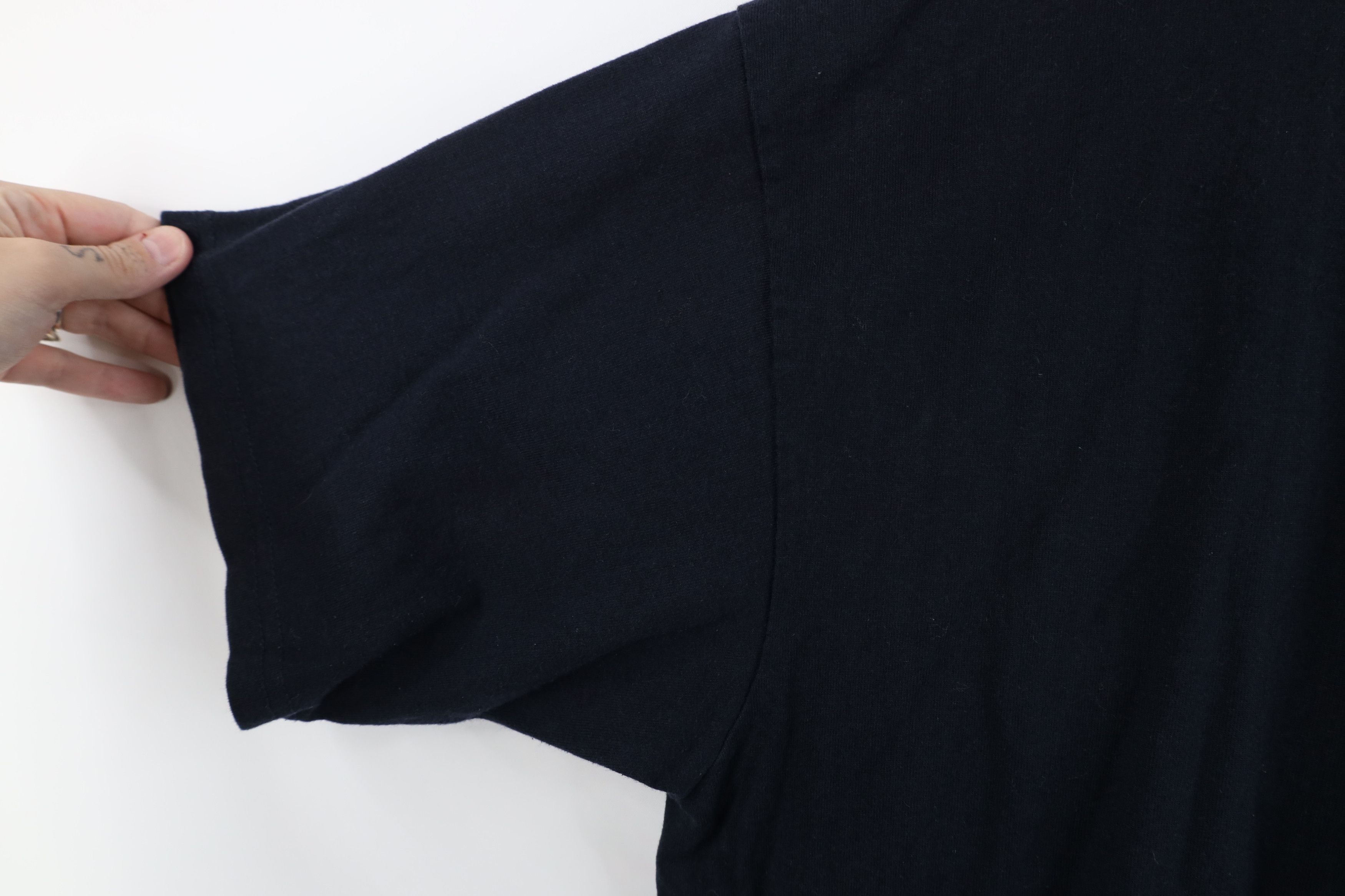 Vintage Vintage 90s Streetwear Cotton Short Sleeve T-Shirt Black Size US XL / EU 56 / 4 - 6 Thumbnail