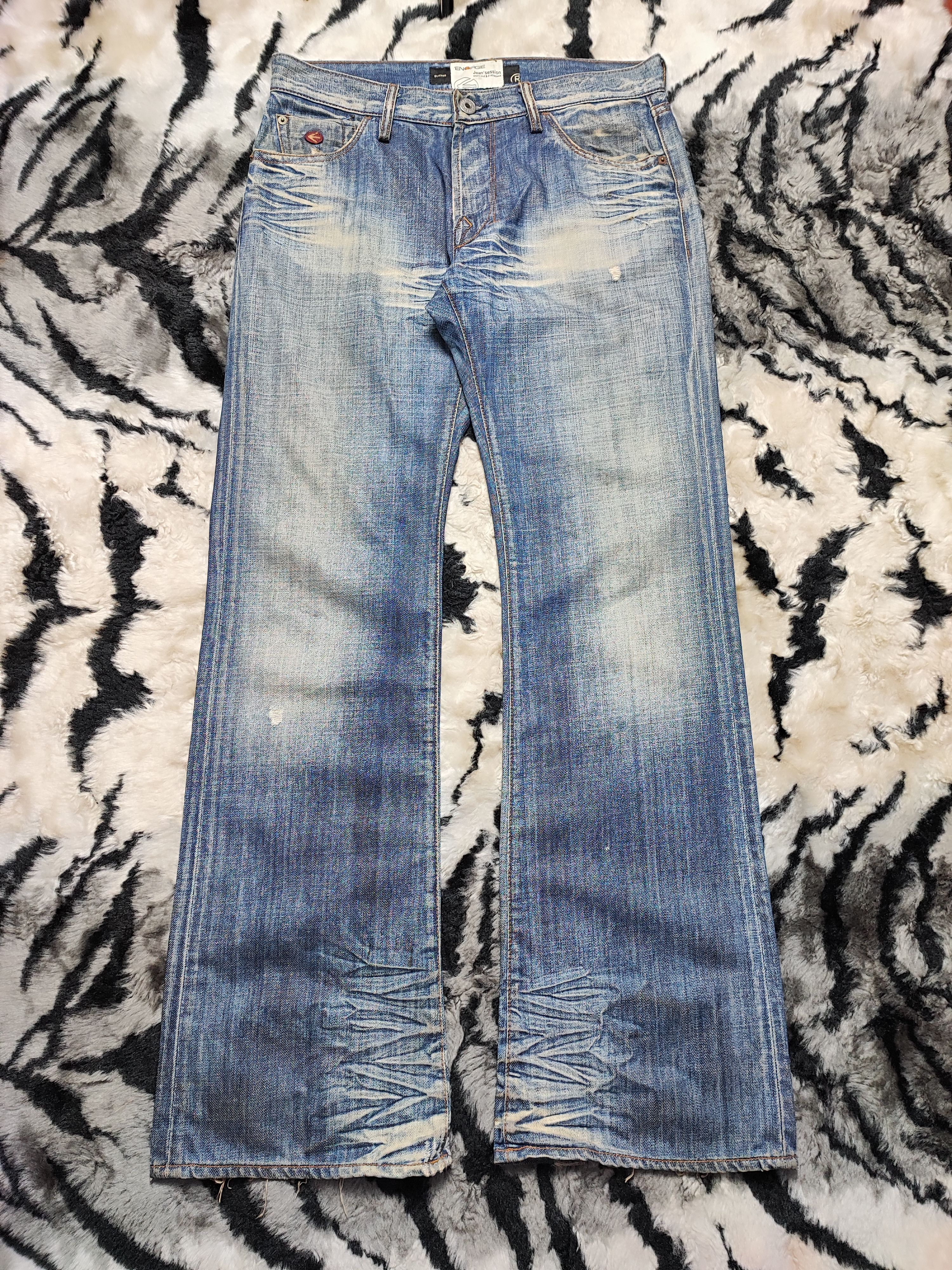 Energie Vintage Flare Jeans Energie Miss Sixty Size US 32 / EU 48 - 2 Thumbnail