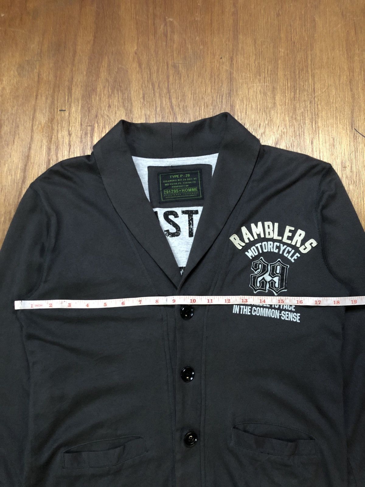 20471120 × Japanese Brand 291295 Homme Cardigan Size US M / EU 48-50 / 2 - 18 Thumbnail