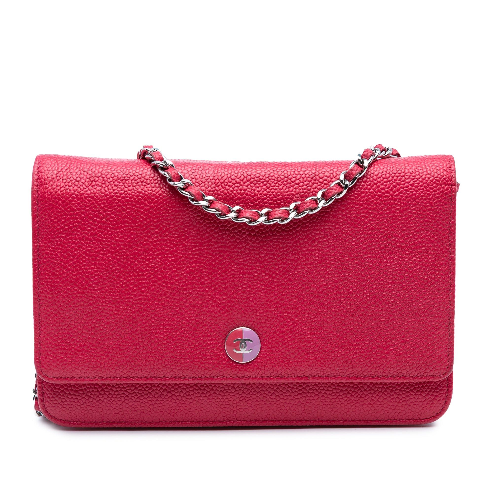 Chanel Caviar Bicolor CC Wallet On Chain Size ONE SIZE - 1 Thumbnail