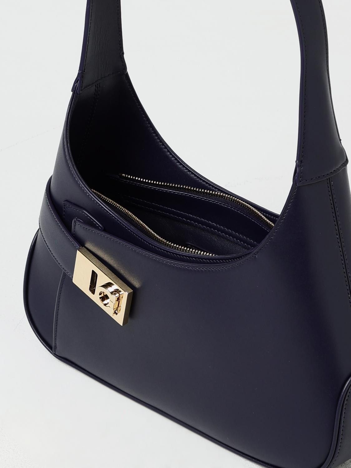 Salvatore Ferragamo o1y0426 Size : OS / Shoulder Bag in Midnight Blue Size ONE SIZE - 5 Thumbnail