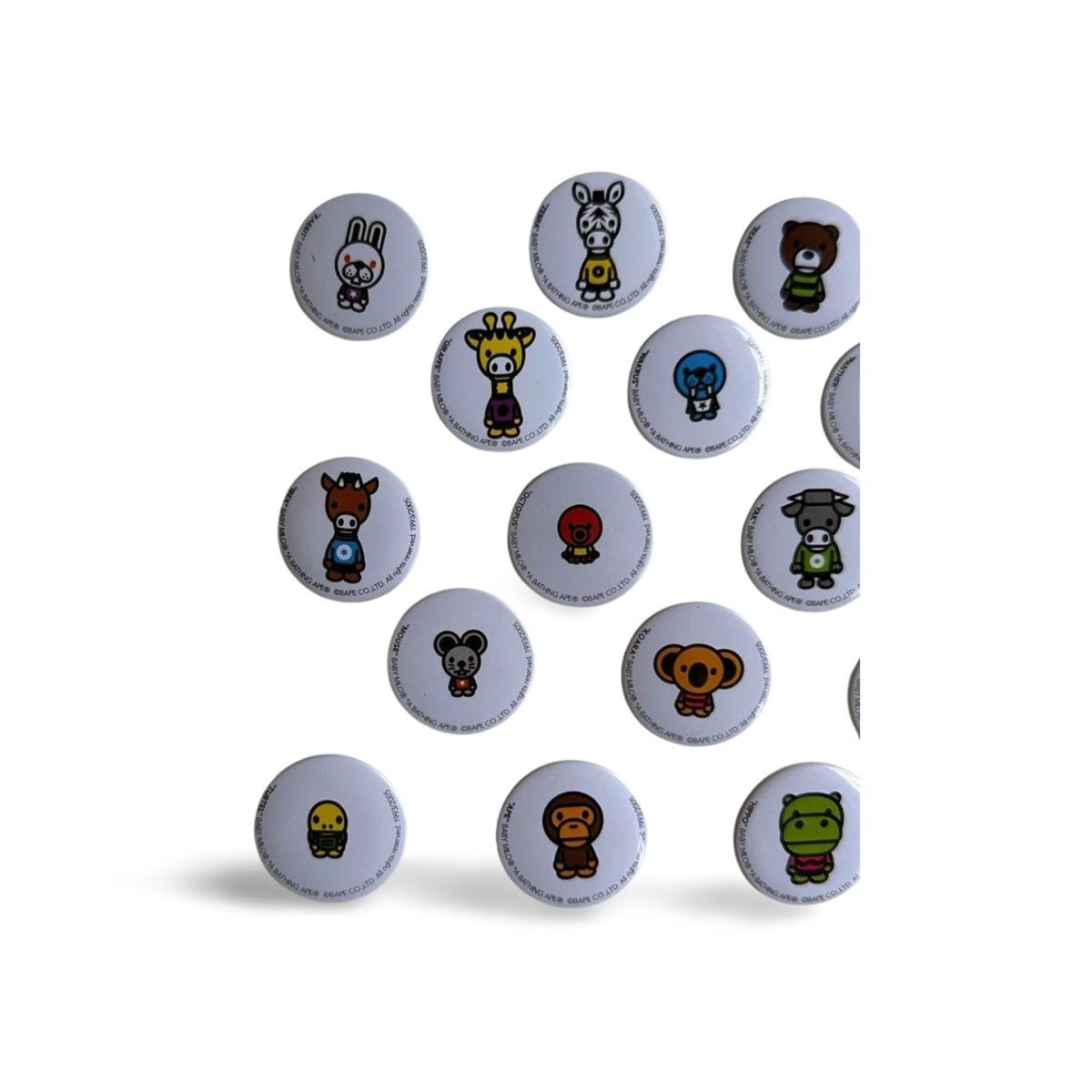 Bape Vintage Bape Animals Pin Set Size ONE SIZE - 3 Thumbnail