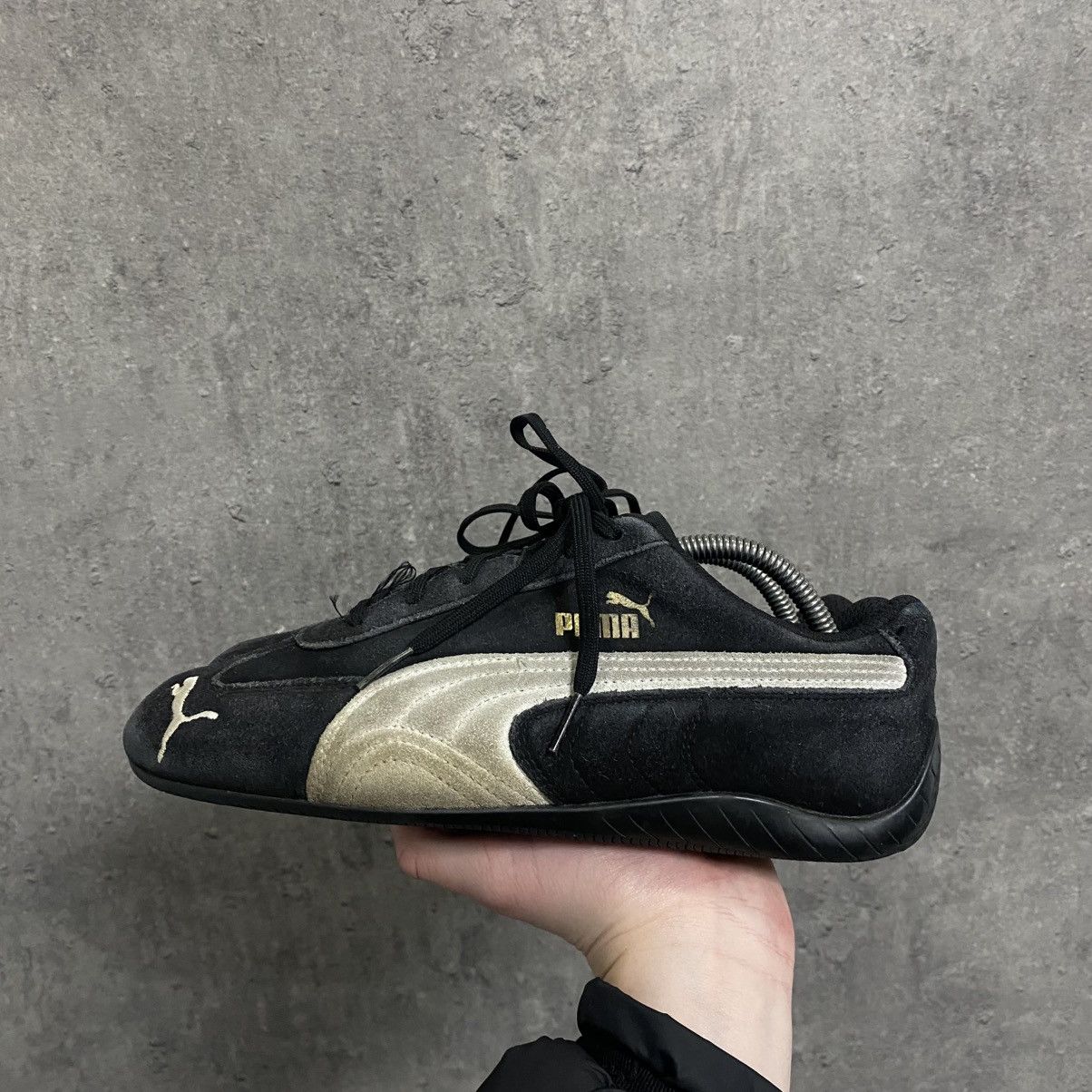 Puma Vintage Puma Speedcat Black Sneakers Y2K Archive Size US 7.5 / EU 40-41 - 5 Thumbnail