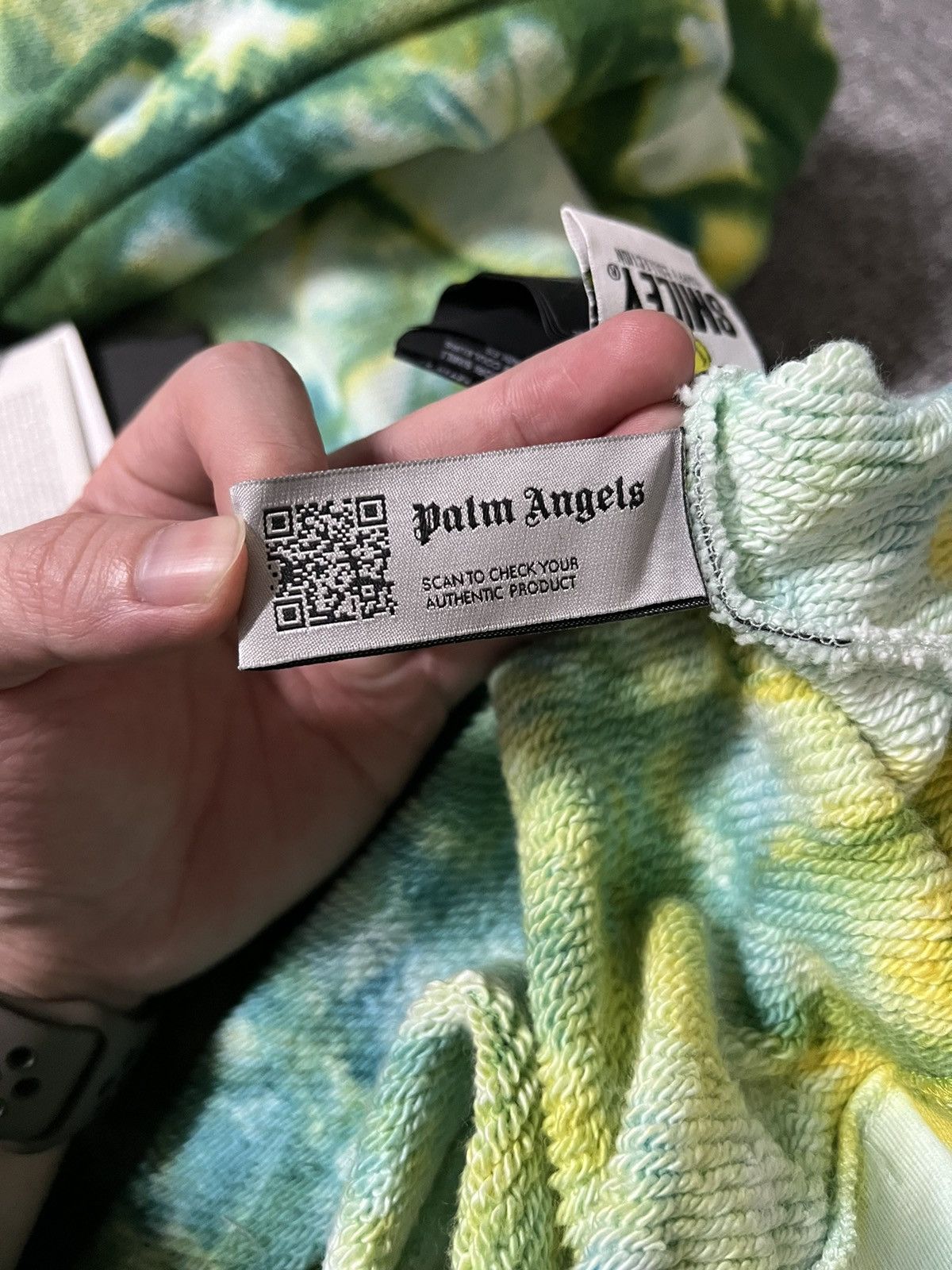 Palm Angels 「retail💲1190」Brand new palm angels x smiley burning hoodie Size US XXL / EU 58 / 5 - 8 Thumbnail