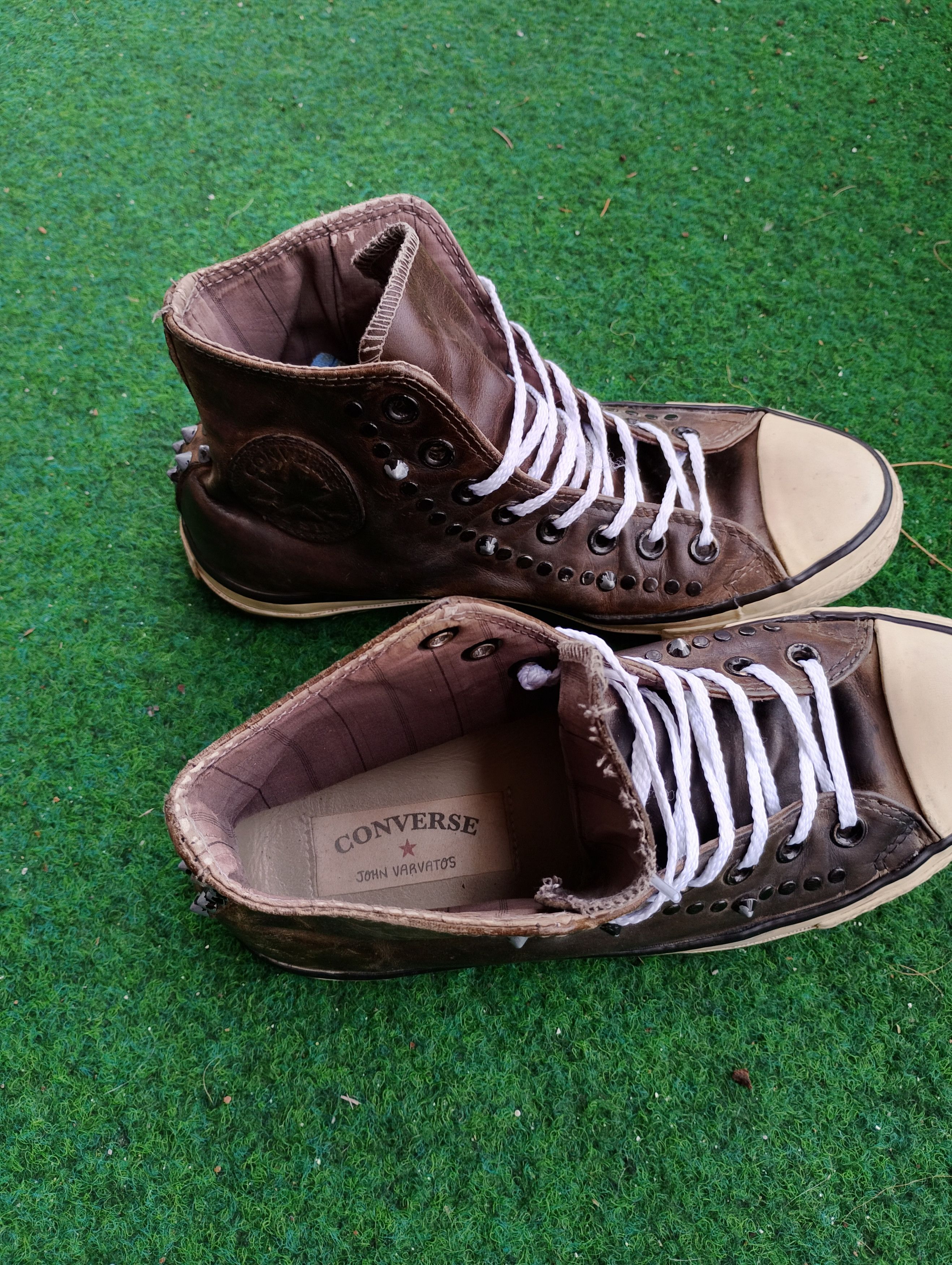 John Varvatos Converse x John Varvatos All Star Studded Hi trainers 6.5 Size US 6.5 / EU 39-40 - 3 Thumbnail