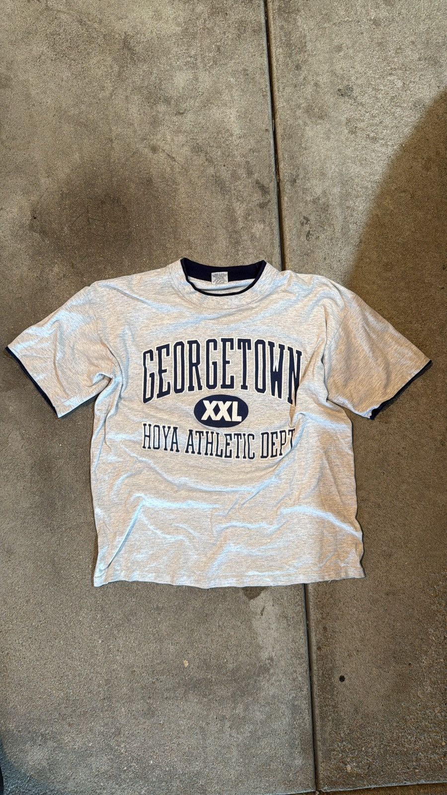 Signal Sport Vintage Double Layer Georgetown Tee Size US XL / EU 56 / 4 - 1 Thumbnail