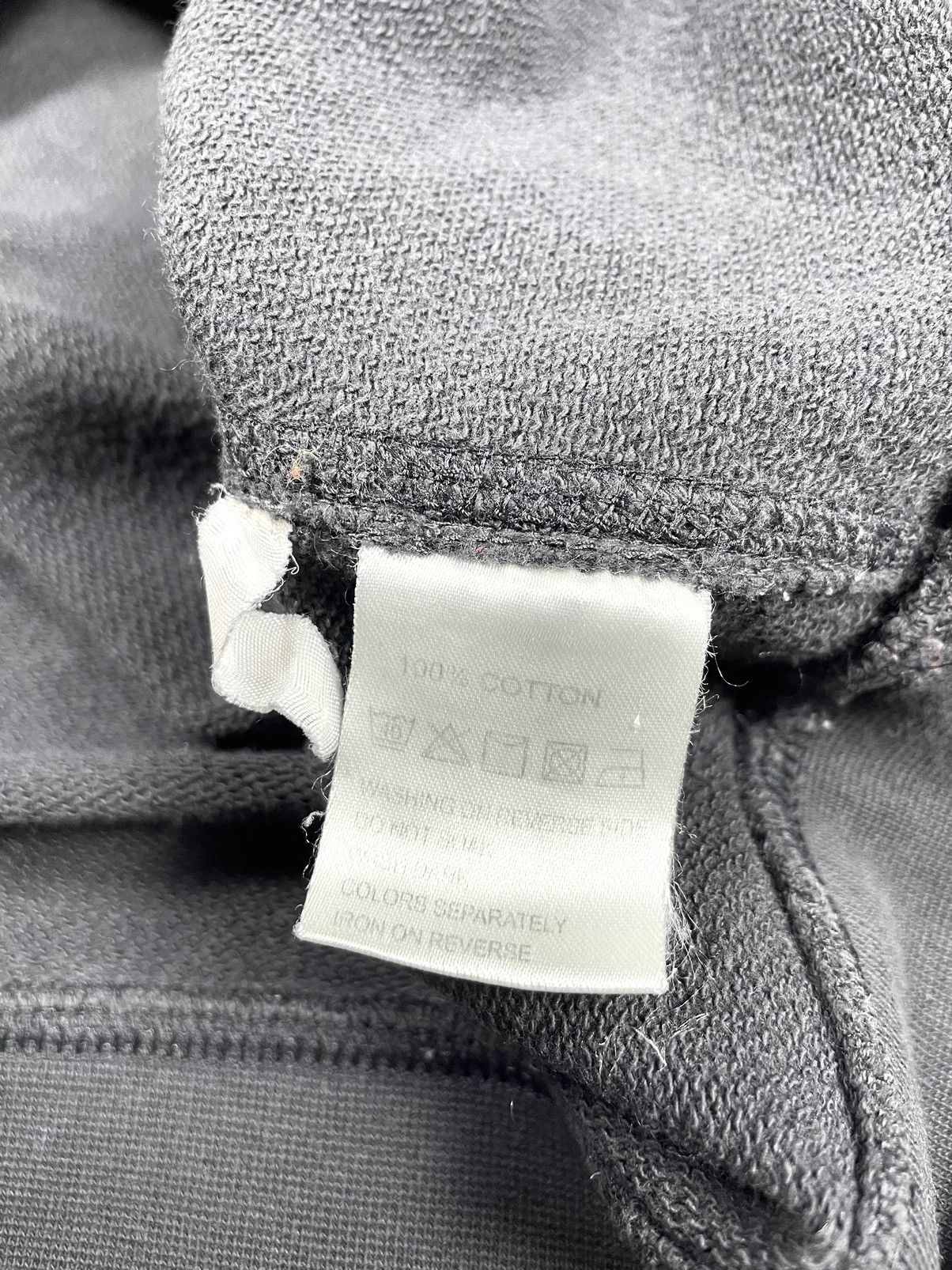 Yves Saint Laurent YSL Yeves Saint Laurent Big Logo Grey Sweatshirt Size: XL Size US XL / EU 56 / 4 - 4 Thumbnail