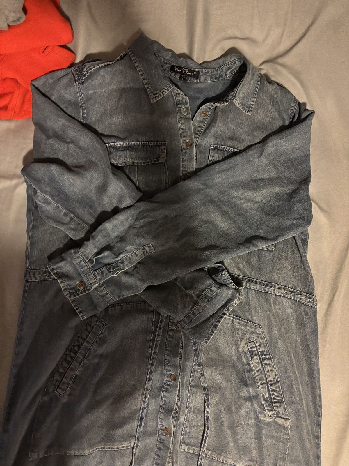 Other Velvet Heart Denim Large Jacket Size L Size L / US 10 / IT 46 - 3 Thumbnail