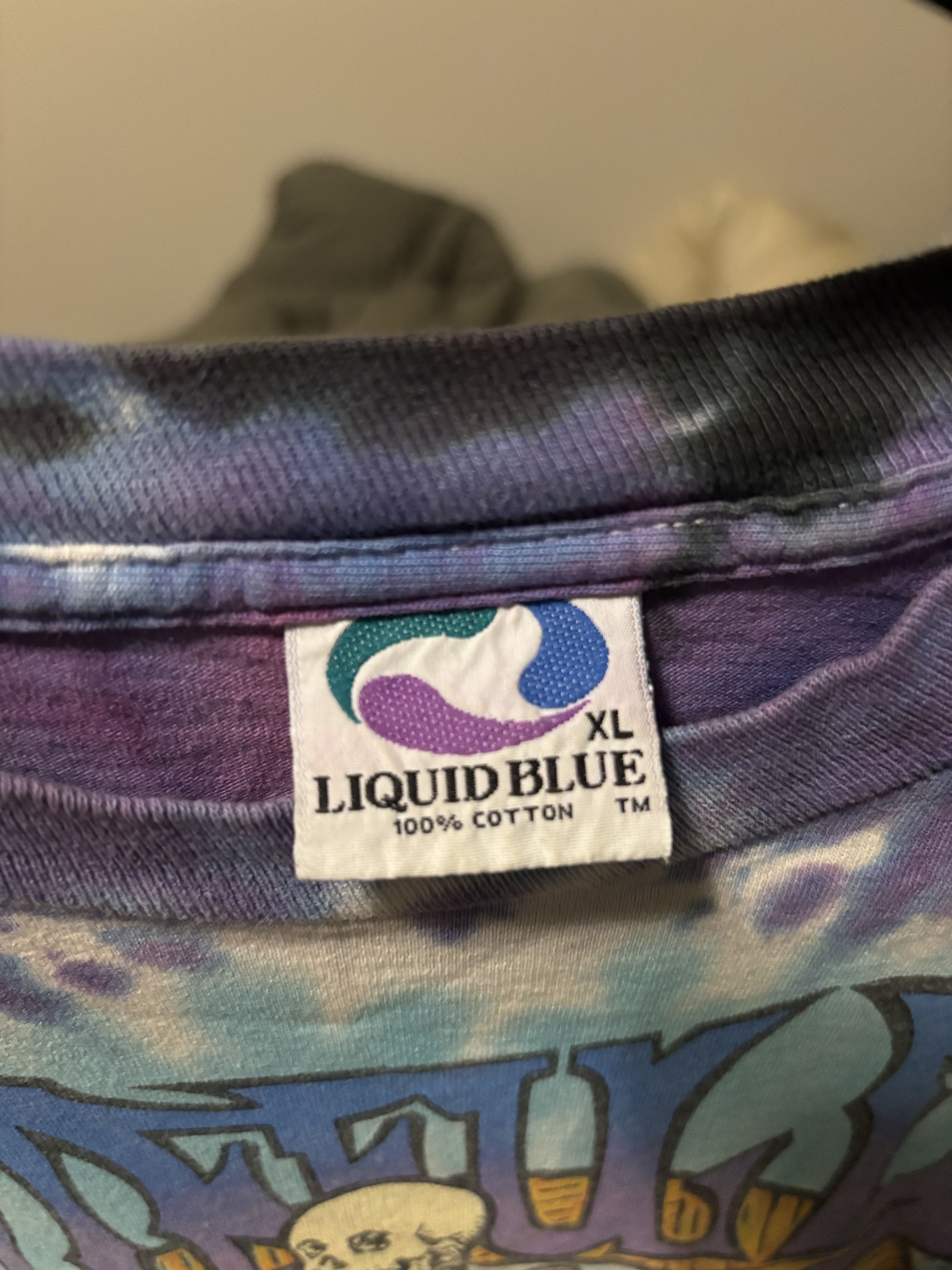 Grateful Dead × Liquid Blue 1991 Grateful Dead Boston Garden T Shirt Size US XL / EU 56 / 4 - 8 Thumbnail