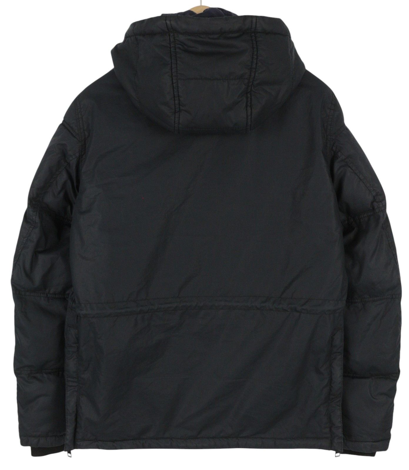 Diesel S Dark Blue Full Zip Hooded Insulated Jacket 86367 Size US S / EU 44-46 / 1 - 4 Thumbnail