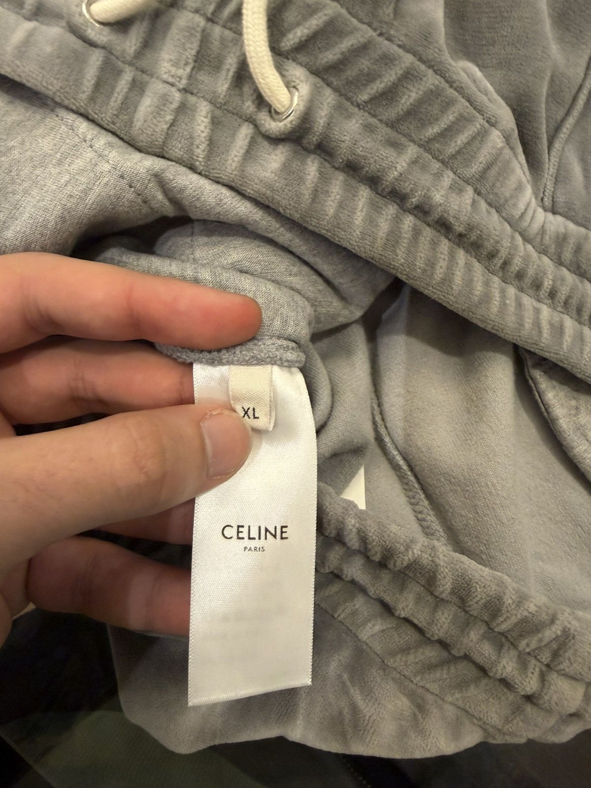 Celine Celine Velvet Tracksuit Pants Size US 34 / EU 50 - 6 Thumbnail