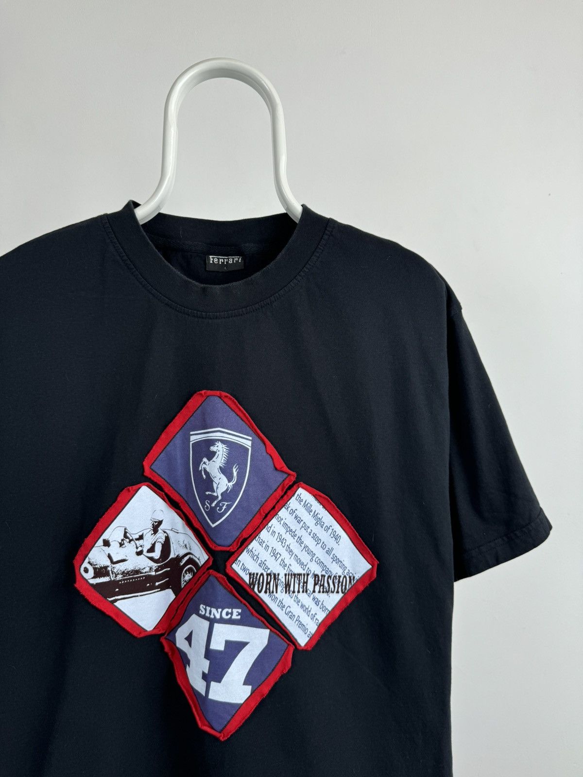 Ferrari Vintage Ferrari Racing Big Logo Tee Size US L / EU 52-54 / 3 - 2 Thumbnail