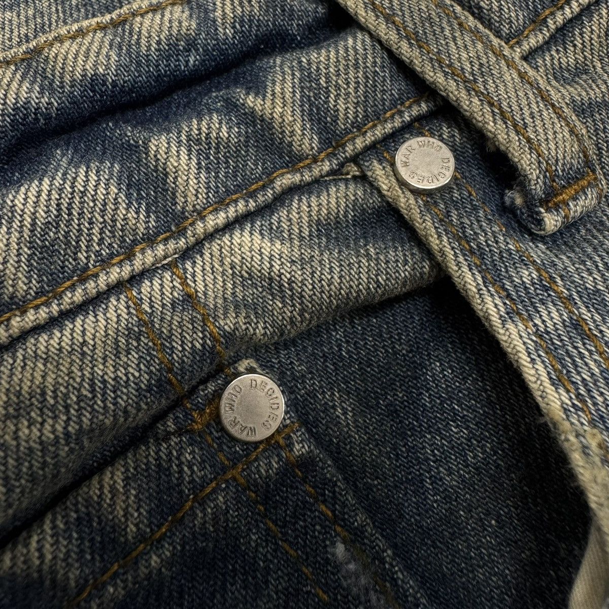 Who Decides War Who Decides War Blowout Arches Denim Blue Size US 36 / EU 52 - 6 Thumbnail