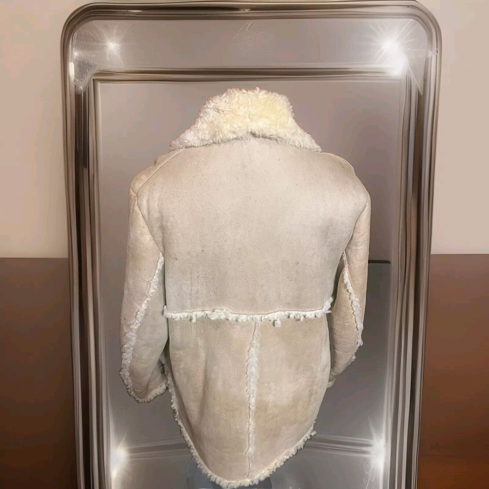 Other Morlands Size Size 42R Shearling Jacket Coat Size US L / EU 52-54 / 3 - 3 Thumbnail