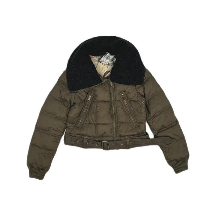 Burberry Burberry Casual Solid Zip Puffer Jacket Size US M / EU 48-50 / 2 - 1 Thumbnail