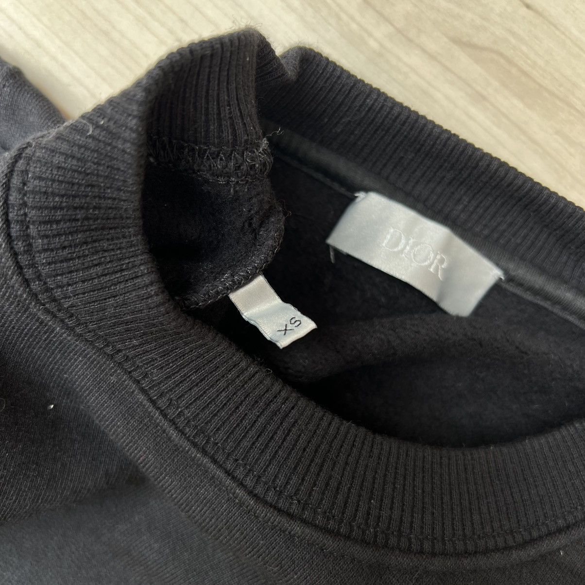 Dior Dior X Raymond Pettibon Black Cotton Embroidered Sweatshirt Size US XS / EU 42 / 0 - 5 Thumbnail