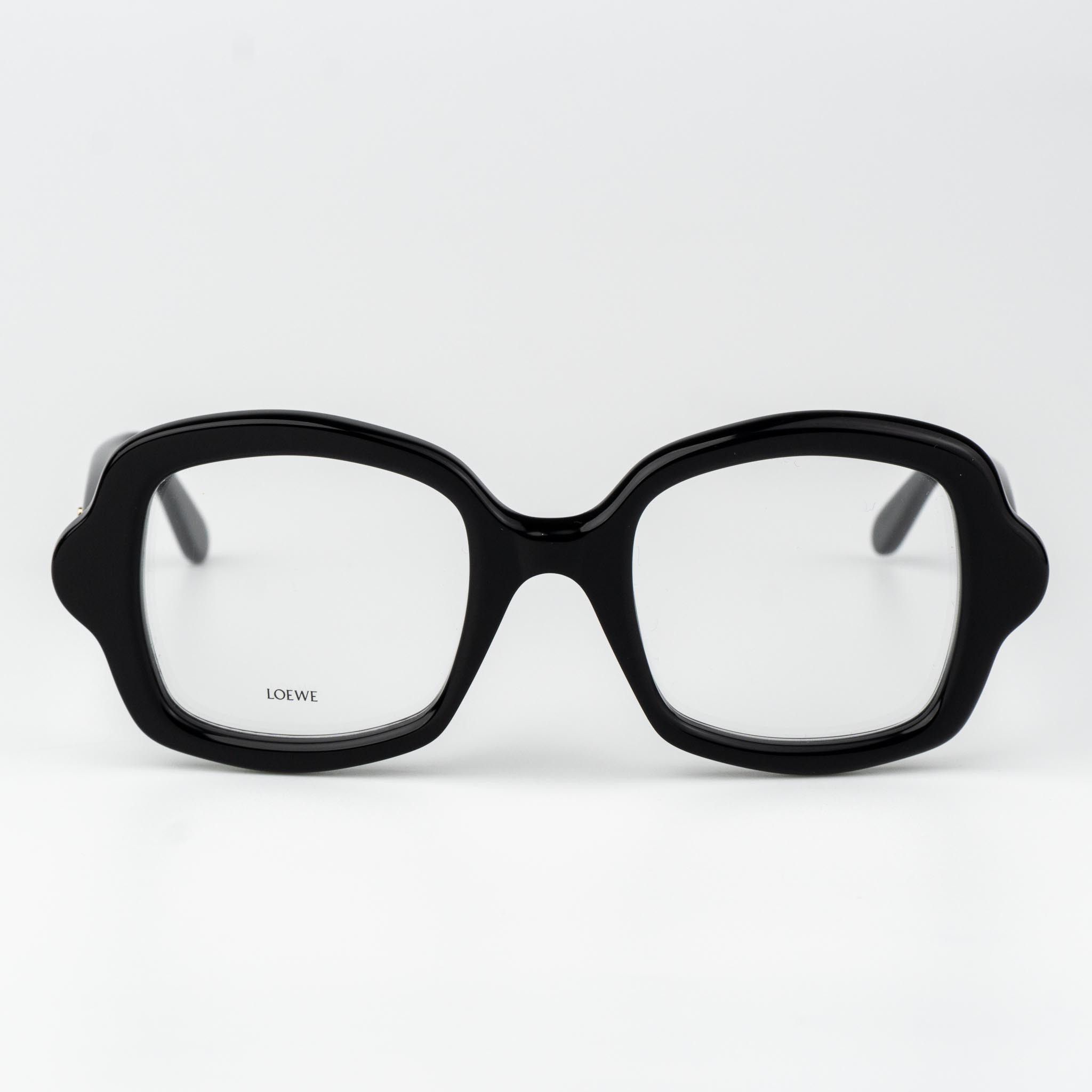 Loewe Loewe CURVY Women Eyeglasses Square LW50066I 001 BRAND NEW Size ONE SIZE - 2 Thumbnail