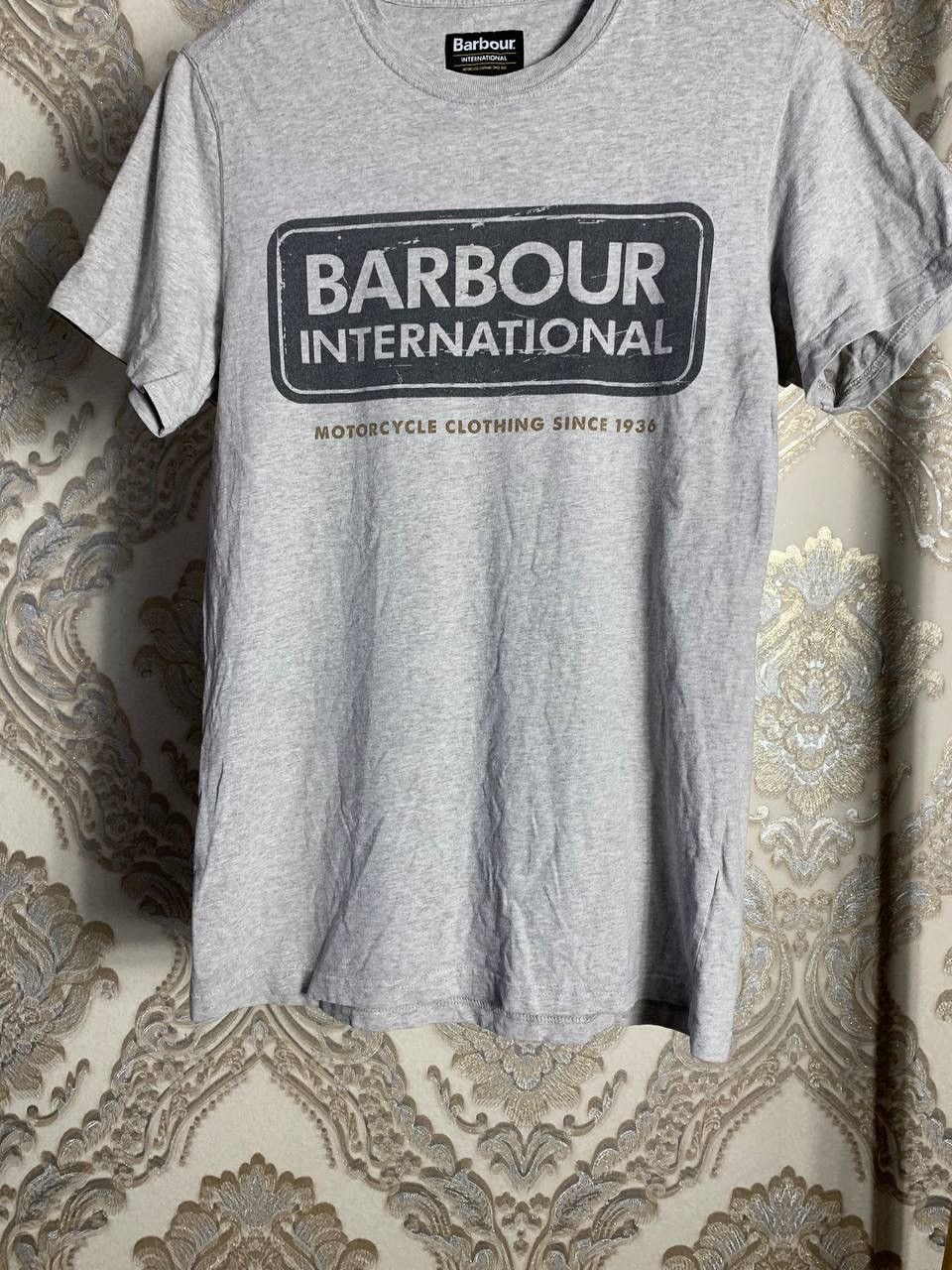 Barbour × Vintage VERY RARE BARBOUR INTERNATIONAL BIG LOGO T-SHIRT CASUAL Y2K Size US S / EU 44-46 / 1 - 3 Thumbnail