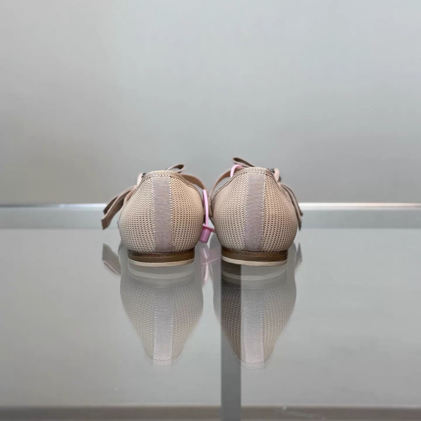 Dior Dior Logo Bow Ballet Flats EU 35.5 Size US 5 / IT 35 - 3 Thumbnail