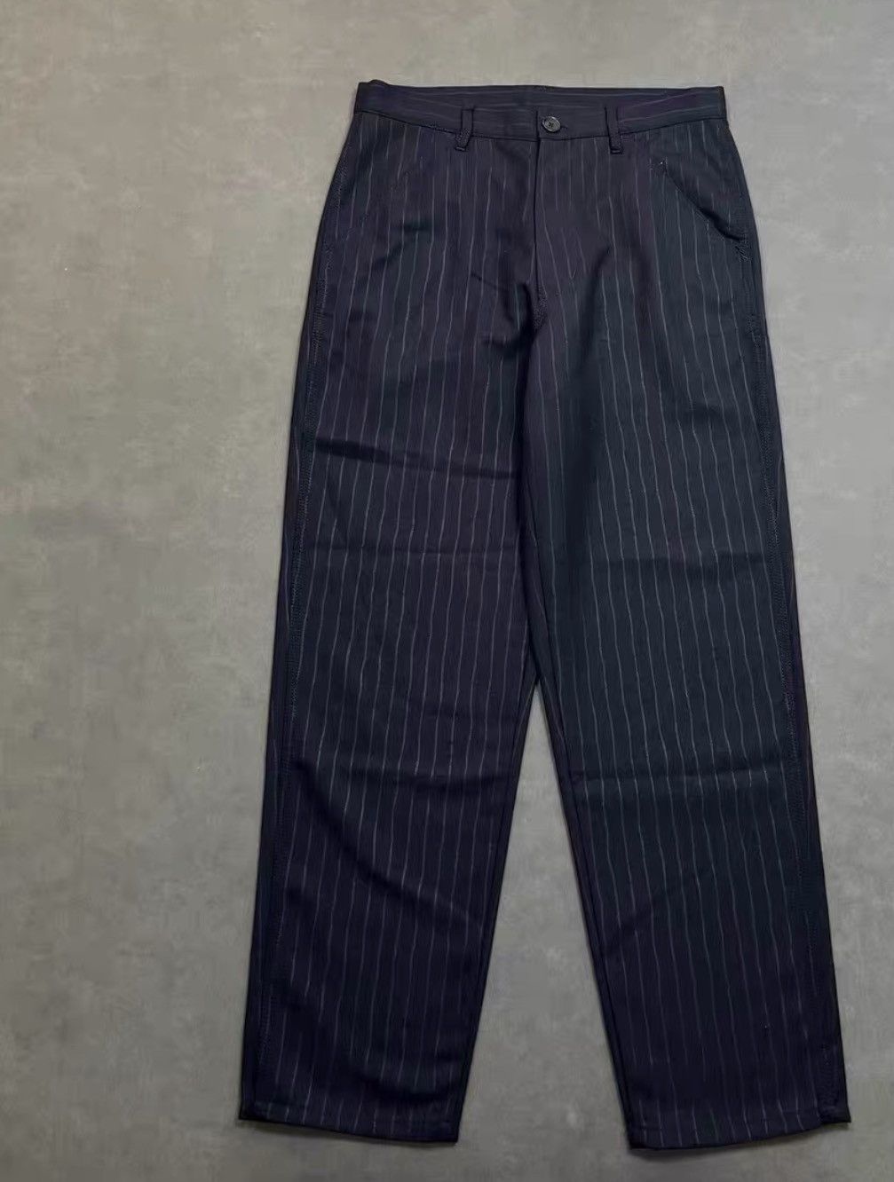 Comme des Garcons CDG SHIRT Comme des Garçons Wool Blend Striped Trousers J16 Size US 30 / EU 46 - 1 Thumbnail
