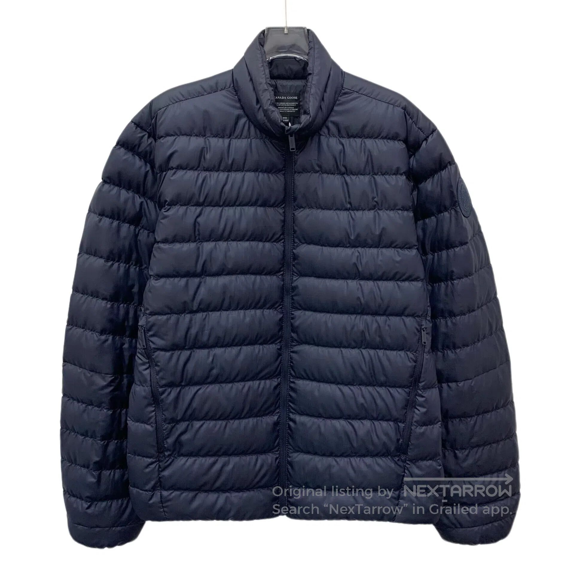 Canada Goose Canada Goose Midnight blue logo-trimmed stand-up collar zi Size US M / EU 48-50 / 2 - 1 Thumbnail
