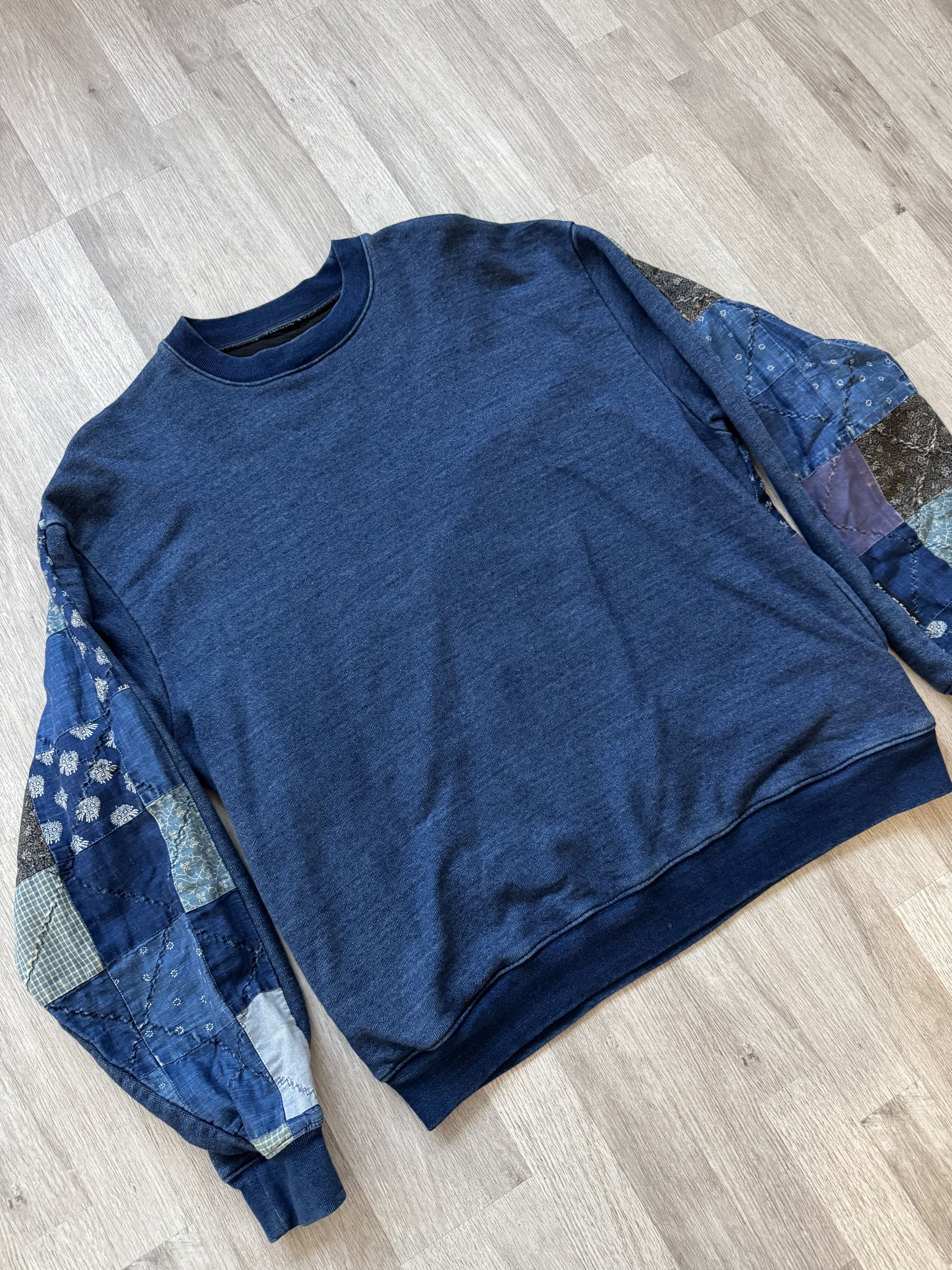 Kapital Kapital Quilt Bandana Patchwork Sweatshirt IDG Size US L / EU 52-54 / 3 - 3 Thumbnail