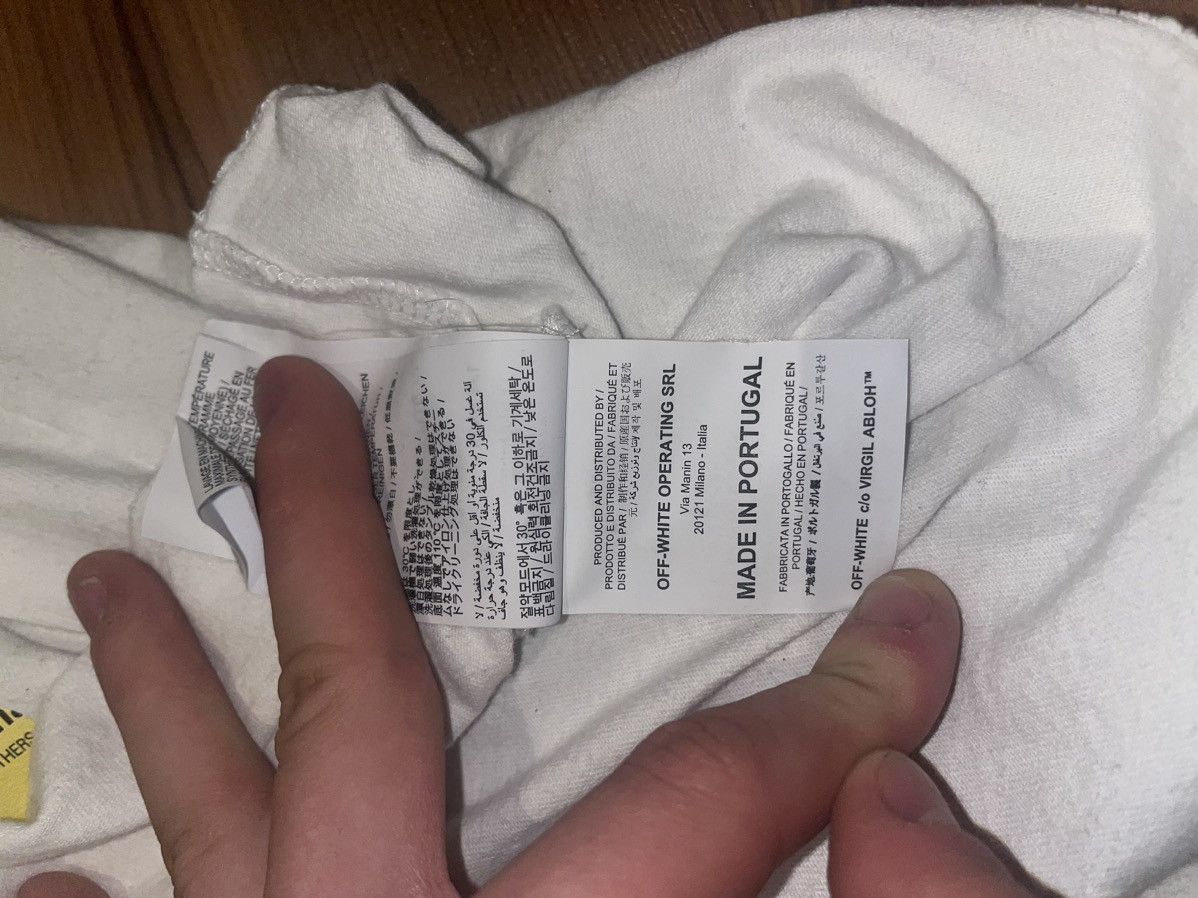 Off-White SSENSE EXCLUSIVE T-SHIRT 2019 Size US L / EU 52-54 / 3 - 14 Thumbnail