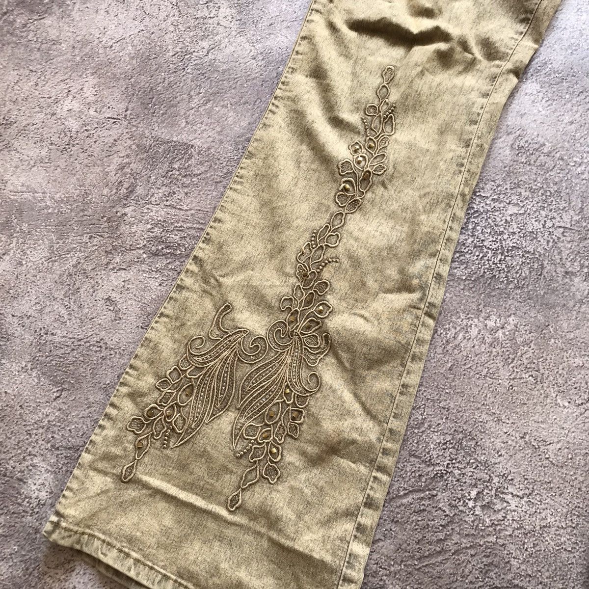 Vintage Vintage 90s Y2K Baggy Cargo Pants Distressed Workwear 29 Size 29" - 3 Thumbnail