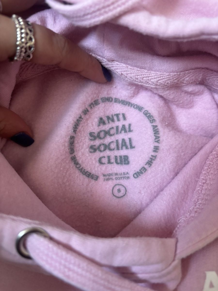 Anti Social Social Club Anti Social Social Club Frantic Hoodie (FW19) Size S / US 4 / IT 40 - 5 Thumbnail