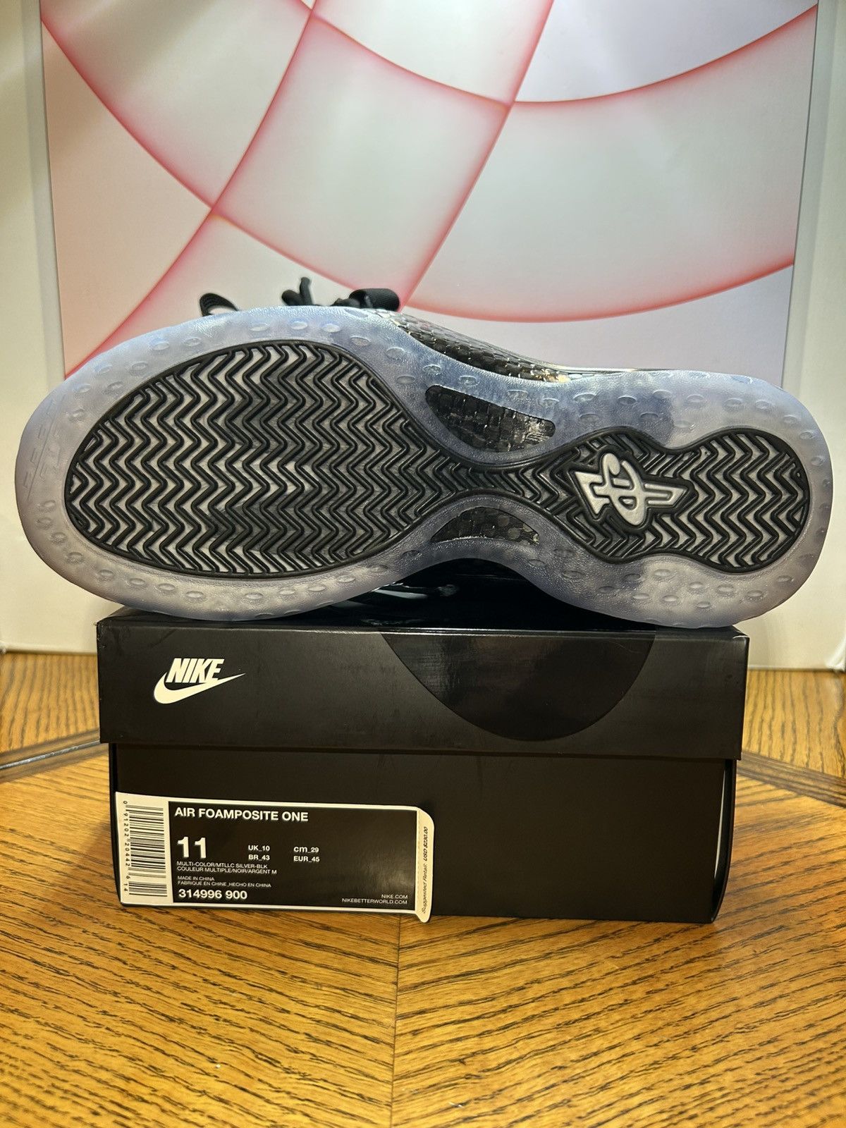 Nike Size 11 - Nike Air Foamposite One Hologram 2015 NEW Size US 11 / EU 44 - 9 Thumbnail