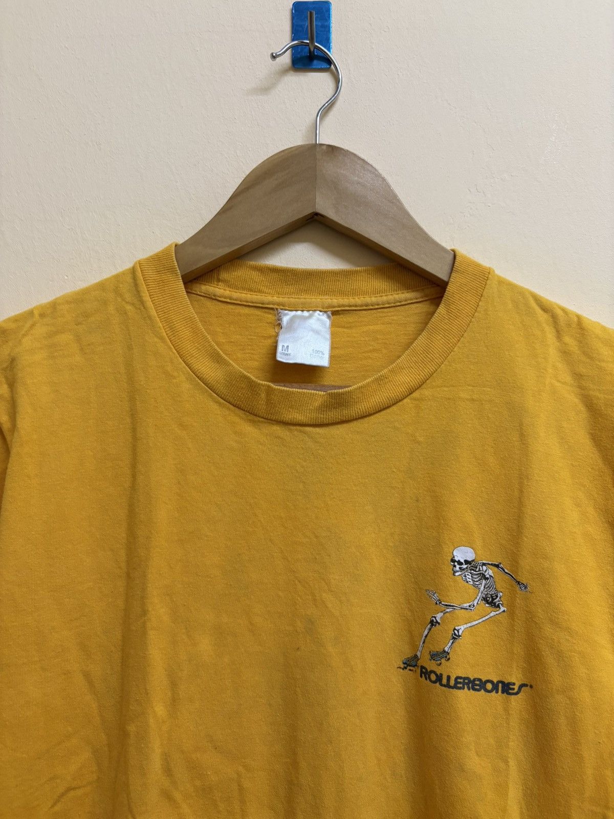 Powell Peralta Vintage 80s Powell Peralta Rollerbones Skateboard T-Shirt Size US M / EU 48-50 / 2 - 4 Thumbnail