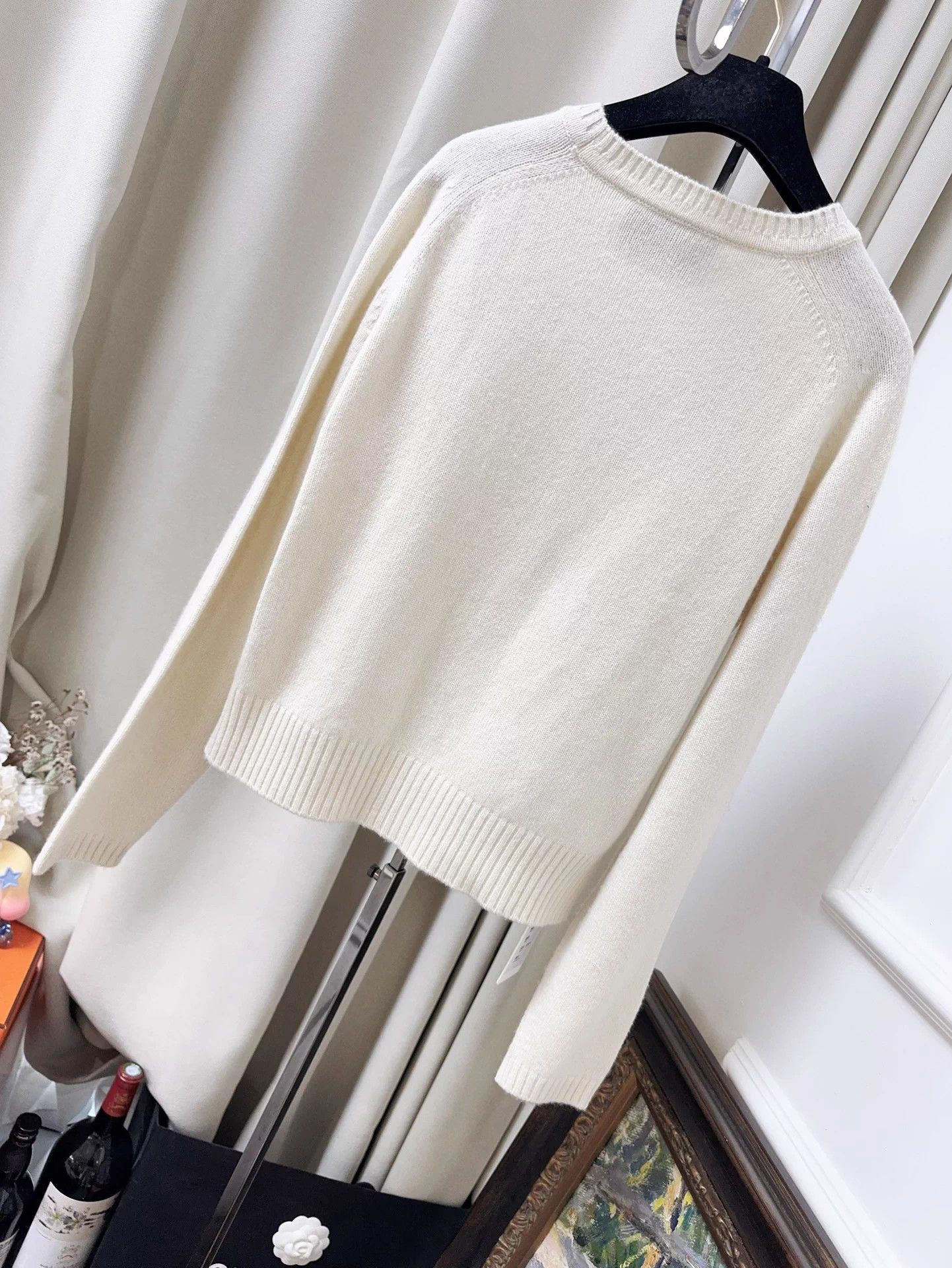 Gucci Gucci ivory cashmere horsebit pocket cardigan S Size S / US 4 / IT 40 - 2 Thumbnail