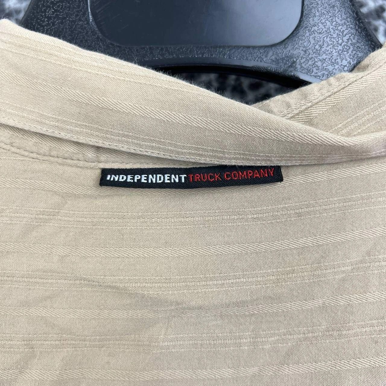Independent Truck Co. Independent Shirt Men Striped Button Up Long Sleeve L Size US L / EU 52-54 / 3 - 4 Thumbnail